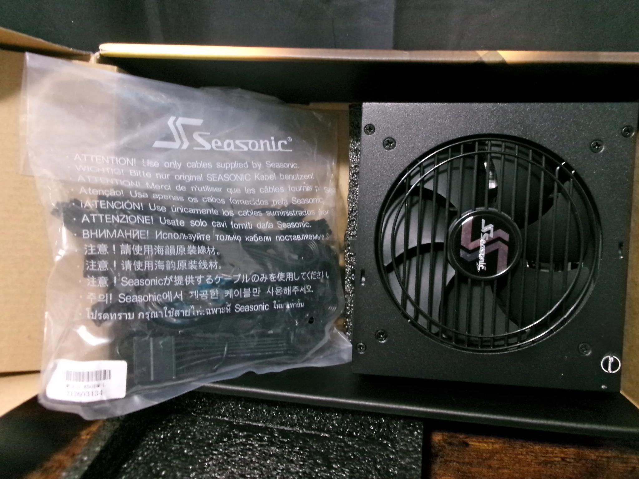 SeaSonic Focus GX-1000W Gold PSU