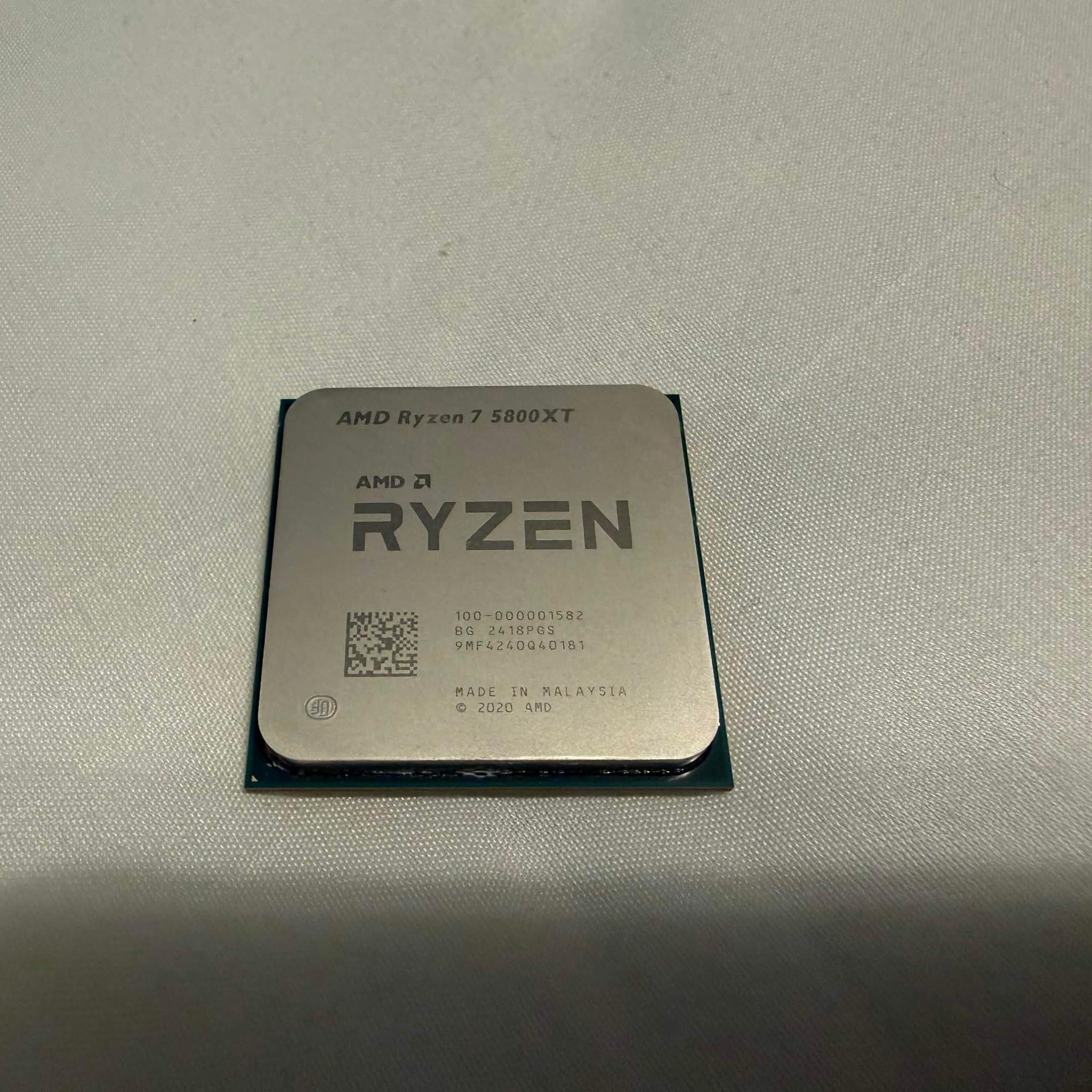 Ryzen 7 5800XT, 32GB DDR4 8GBx4 Dimms, Asus Strix B550f Gaming Wifi Motherboard