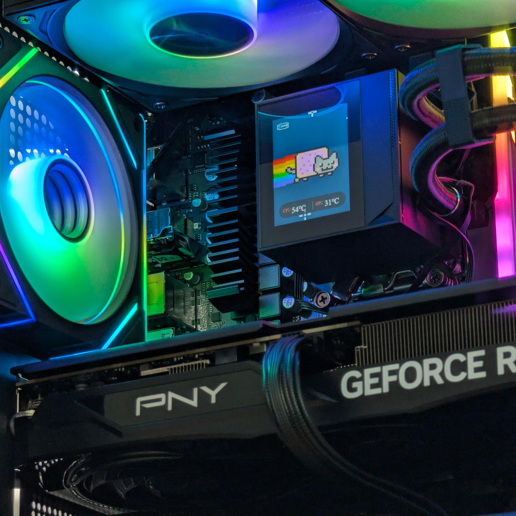 🌈🖤Ryzen 7 7700x | RTX 5070 | 32GB DDR5 | 2TB SSD | Gaming PC🖤🌈