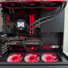 Cinder Ascent ROG AM5 Gaming PC AMD 7500X3D RTX 5070 32GB DDR5 1TB NVMe Gen4