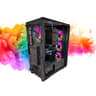 SALE: RTX 3060 TI + Ryzen 5 Pro 3600 + 16GBs DDR4 RAM + 1TB SSD + 5 RGB Fans ( Black RGB Gaming PC )