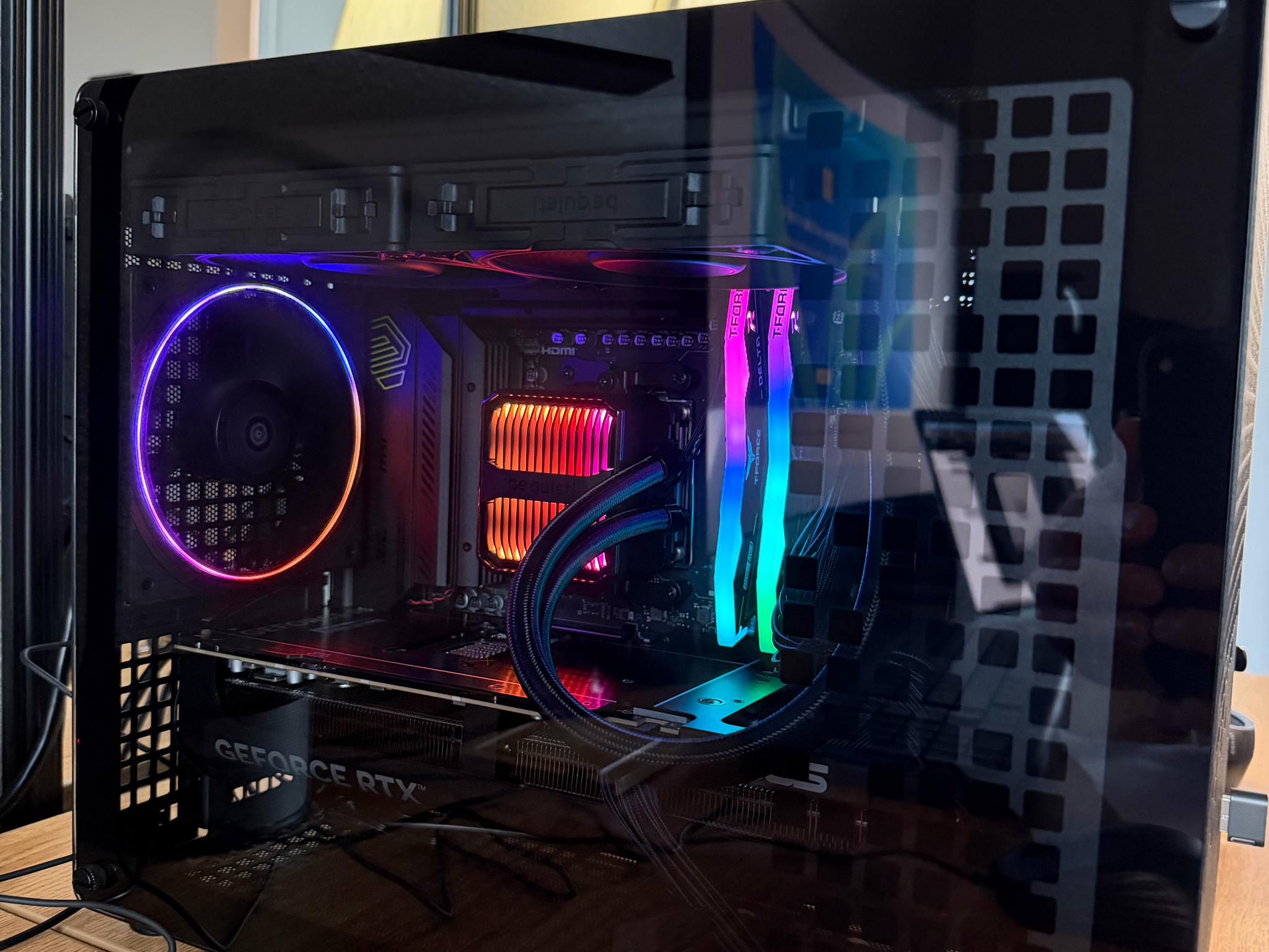Custom Built Gaming PC with AMD 9800X3D, NVIDIA 5070 Ti, 32GB DDR5 CL30, 2TB NVMe, MSI B850M MORTAR