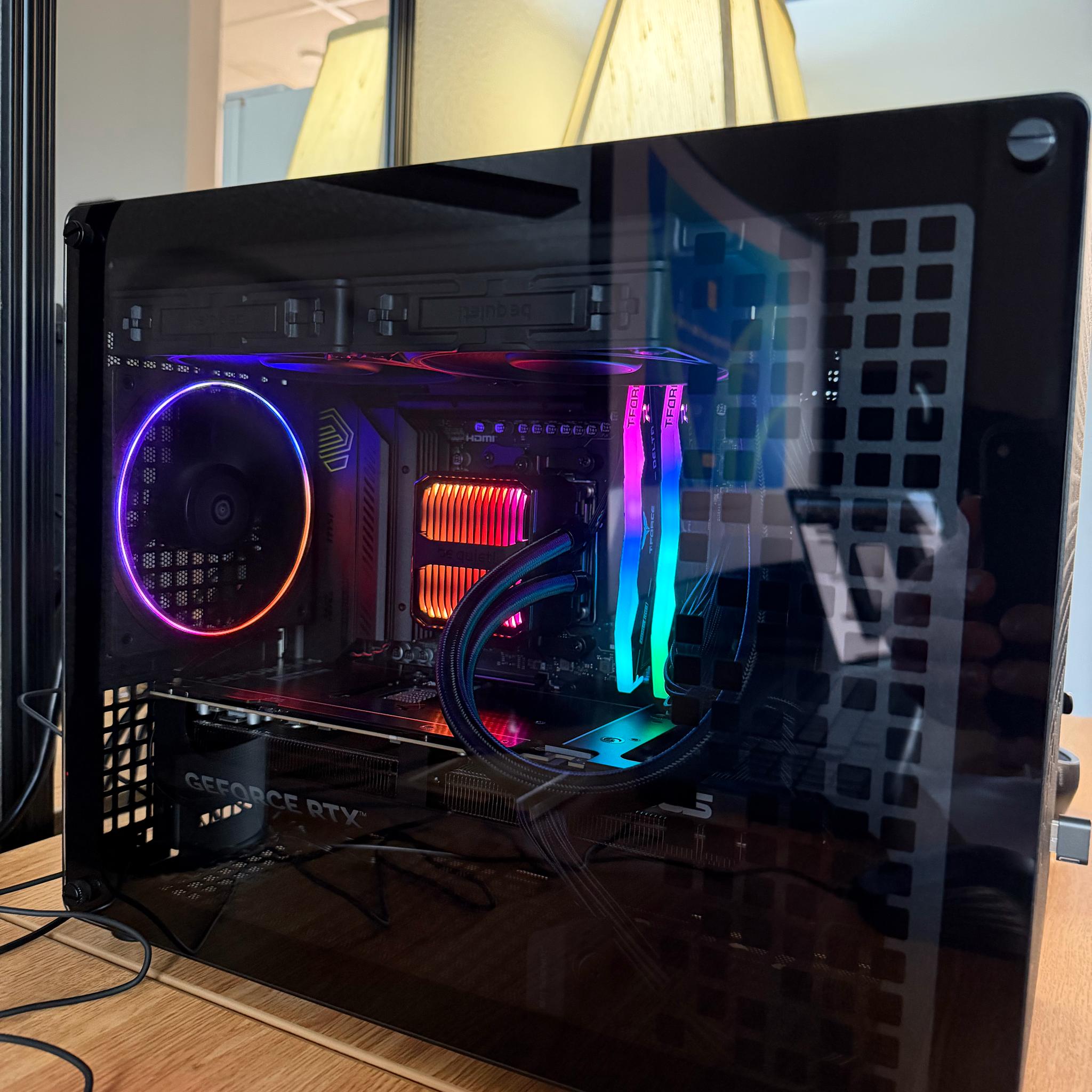 Custom Built Gaming PC with AMD 9800X3D, NVIDIA 5070 Ti, 32GB DDR5 CL30, 2TB NVMe, MSI B850M MORTAR