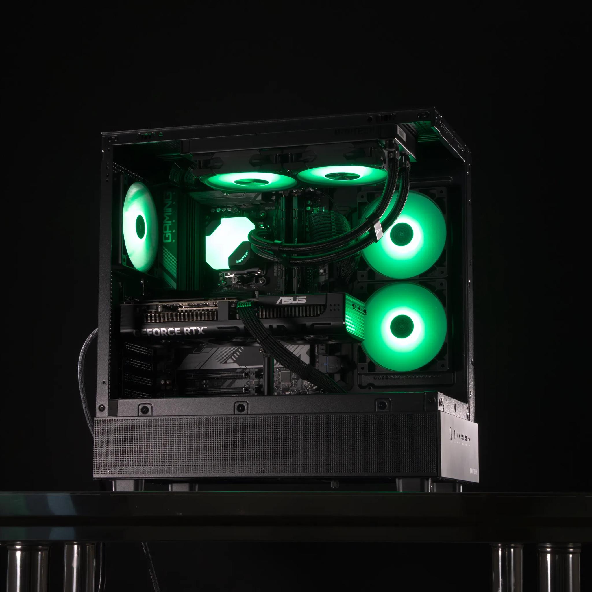 ✨ Bravo - RTX 5070 / AMD R7 9700X | Premium 1440p & Smooth 4K Gaming PC