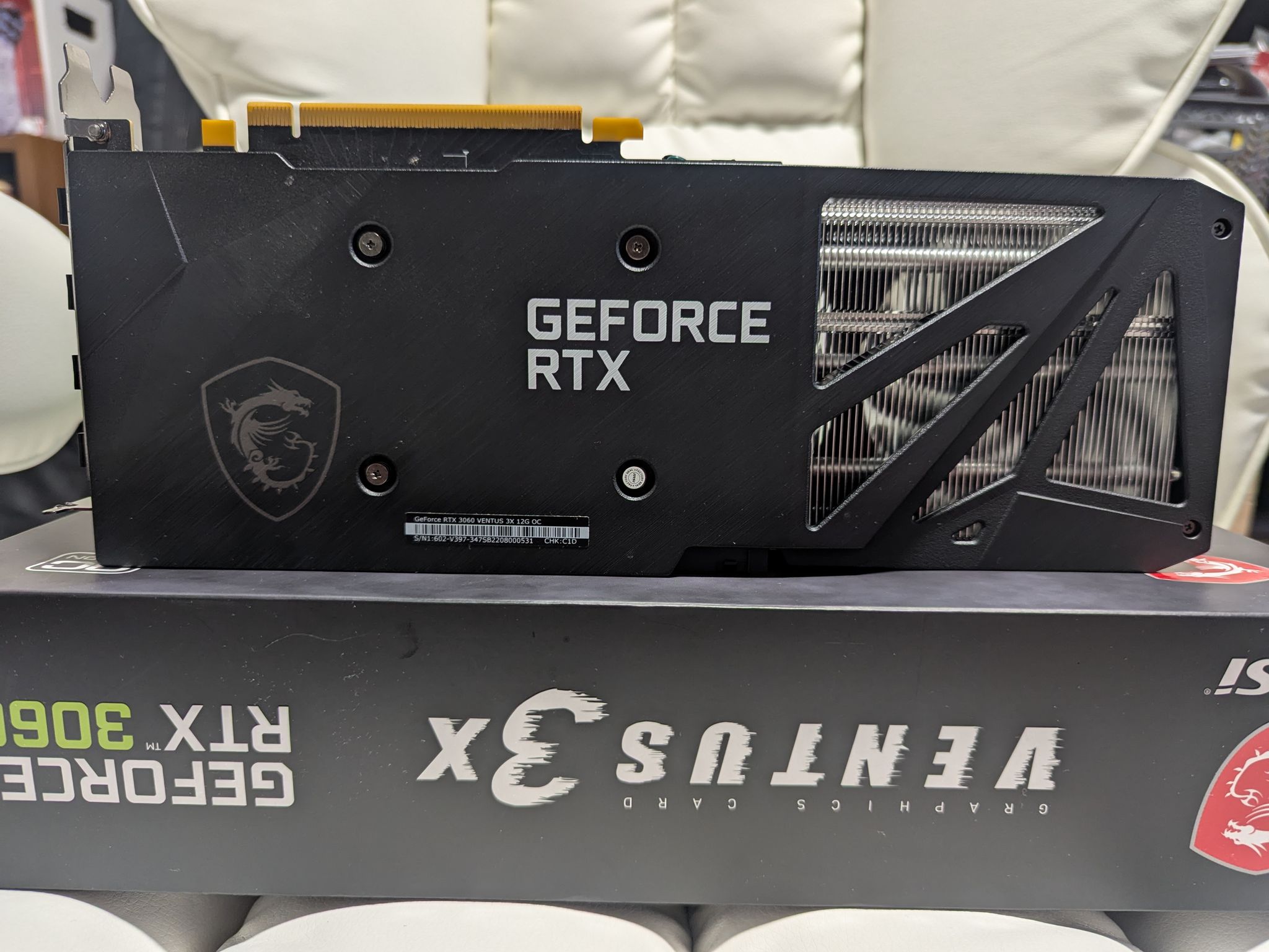 MSI Ventus 3x NVIDIA GeForce RTX 3060 OC