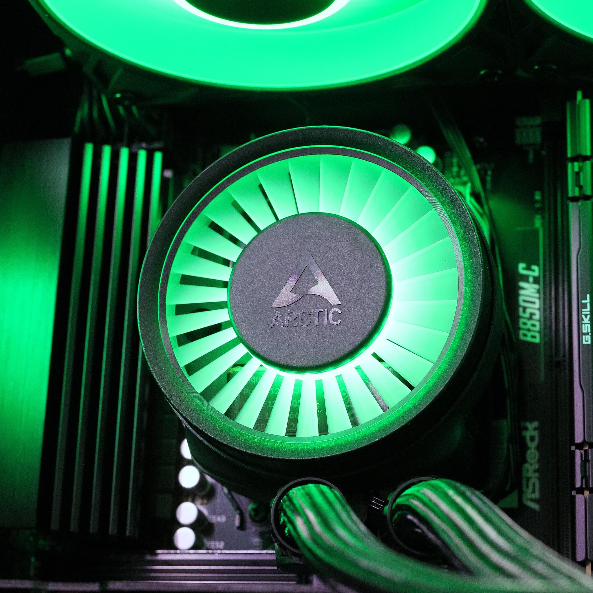 🟩 Arctic Venom ❄️ | Ryzen 5 7500X3D | RTX 5060 Ti 8GB | 16GB DDR5 - 6000 | 1TB NVMe |
