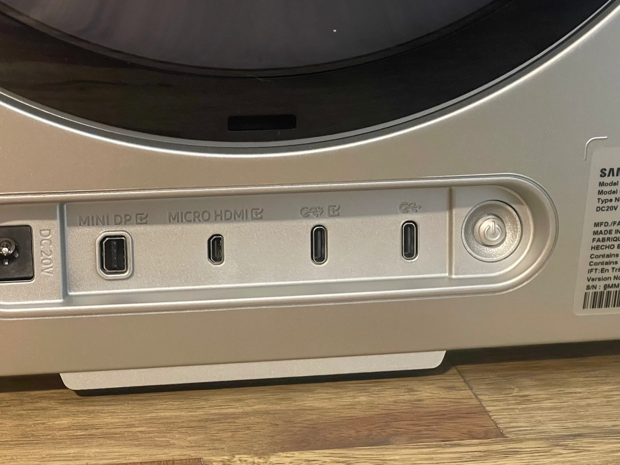 Samsung S34BG850SN Odyssey OLED G8 34" Curved WQHD 2k 175Hz FreeSync Smart Gaming Monitor Only