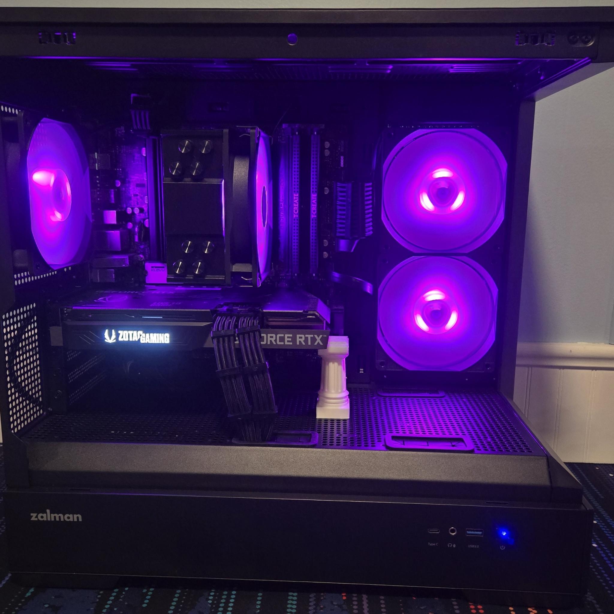 Dark Side: 1080/1440p Gaming PC - R5 7600 | RTX 3070 | 32GB DDR5 | 1TB SSD | Wifi/BT | Win 11 Pro