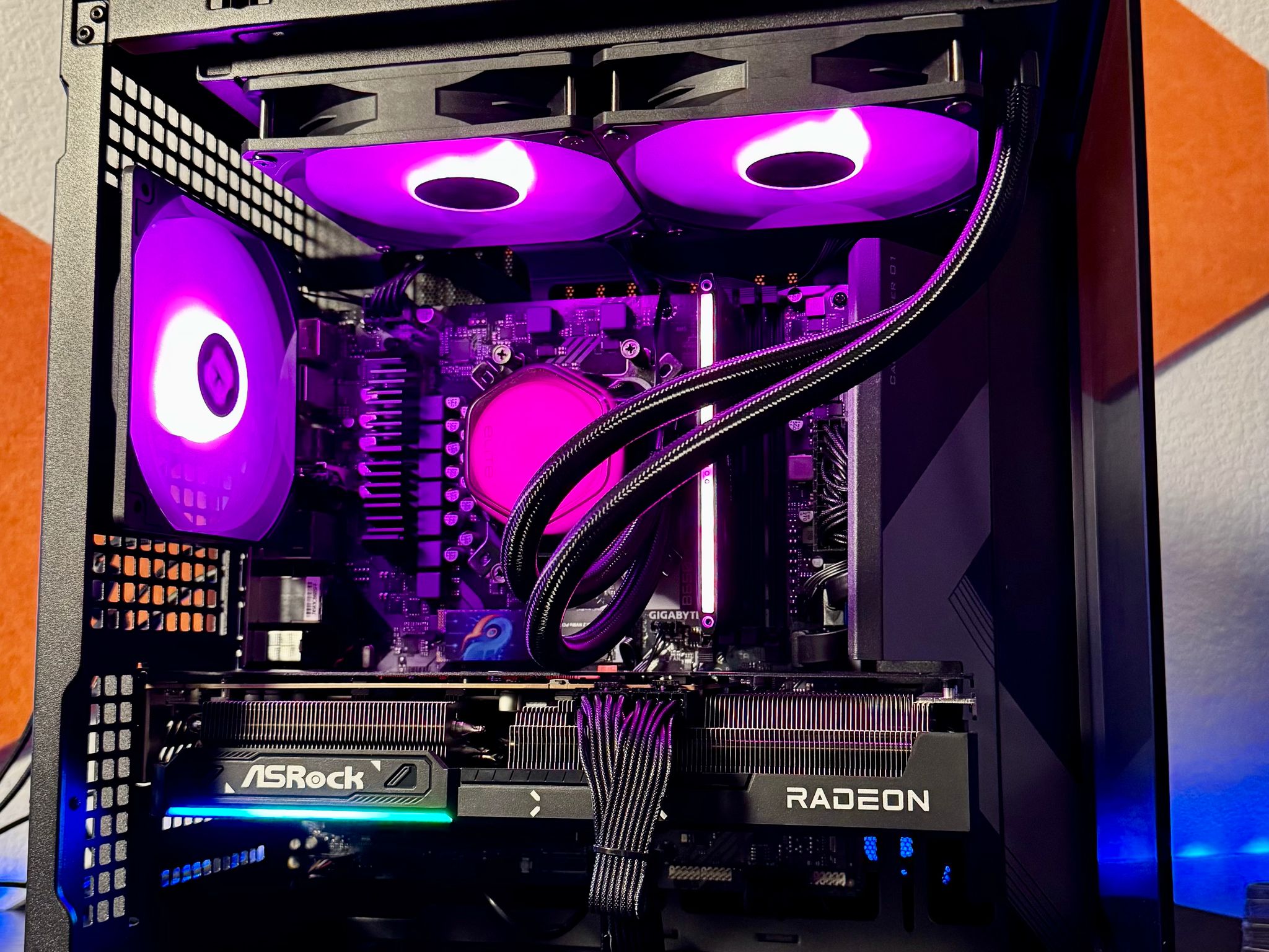 🔥 Ryzen 5 7600X + RX 9070 16GB Gaming PC 🚀 1440p ULTRA BEAST ❄️ 240mm Liquid Cooled ✨ Jonsbo D34