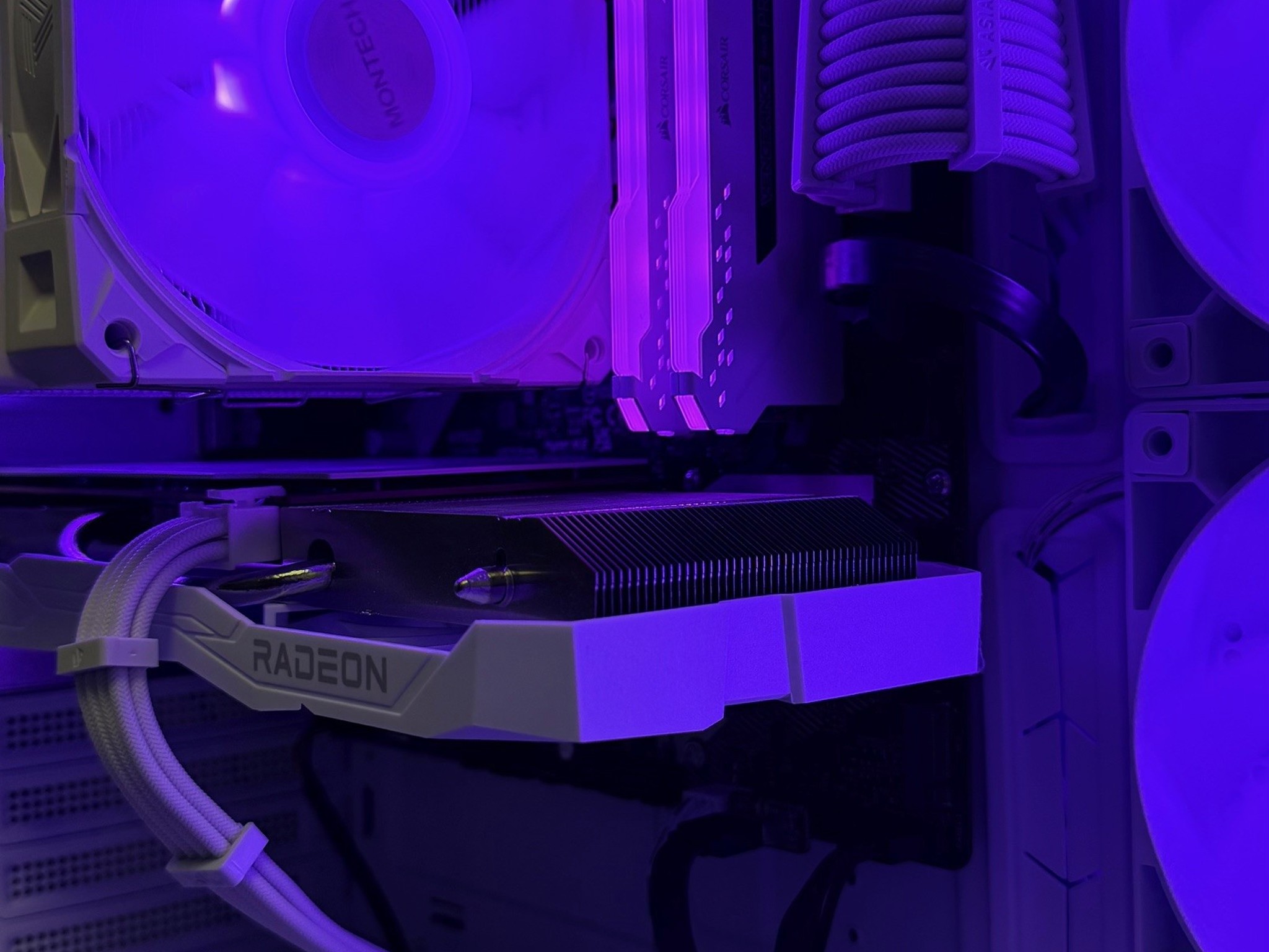 ❄️ Whiteout Gaming PC Fresh Build- Ryzen 5500, RX 6600, 16GB RAM, 1TB SSD, Wi-Fi BUDGET FRIENDLY! ❄️