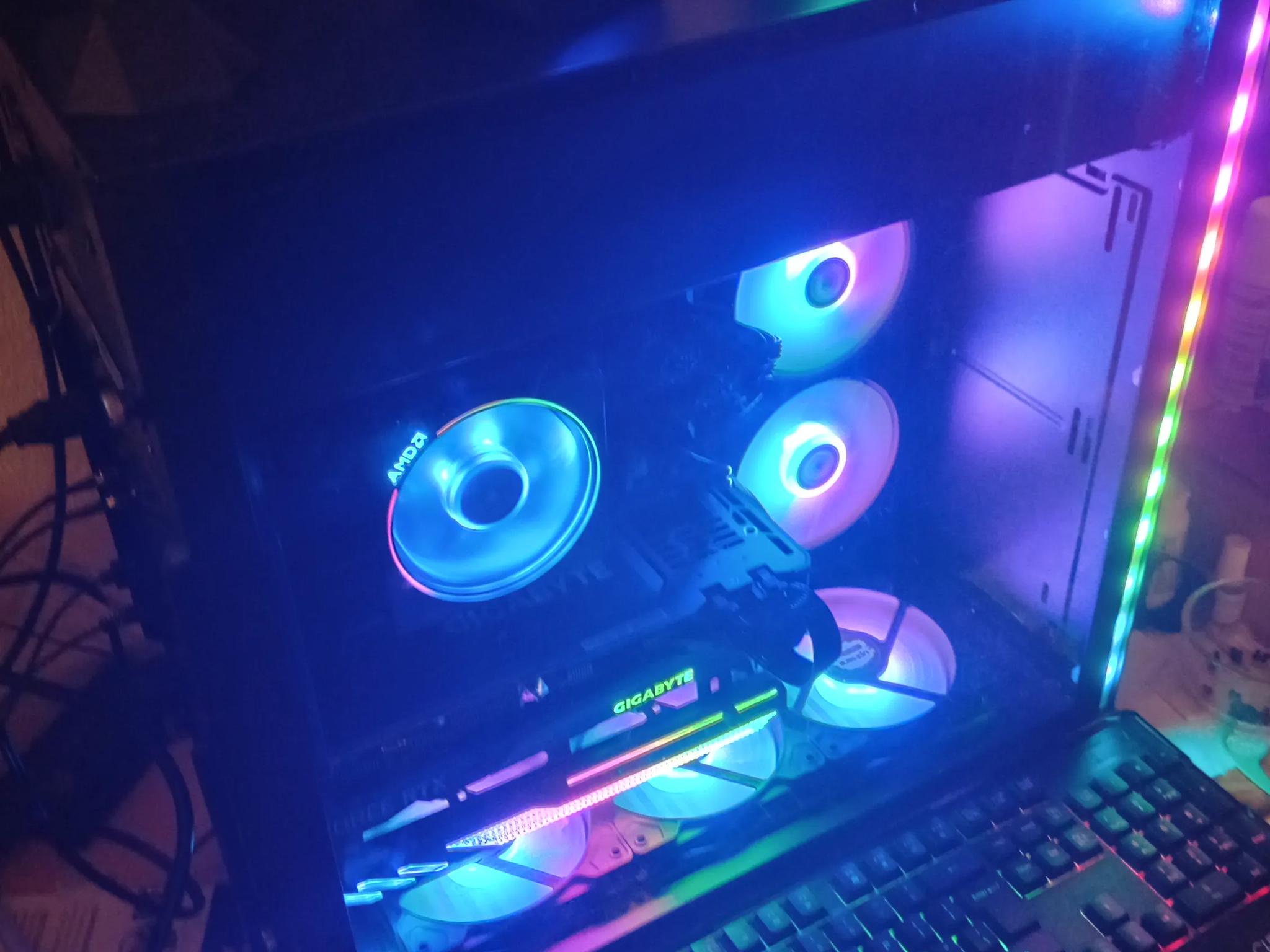 Ryzen 5 7500F, RTX 3060TI w/8gb VRAM, 16gb DDR5 RAM, 1TB SSD, 650 Watt PSU