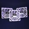 Corsair LL120 RGB 120mm Dual Light Loop RGB LED White PWM Fan — Triple Pack
