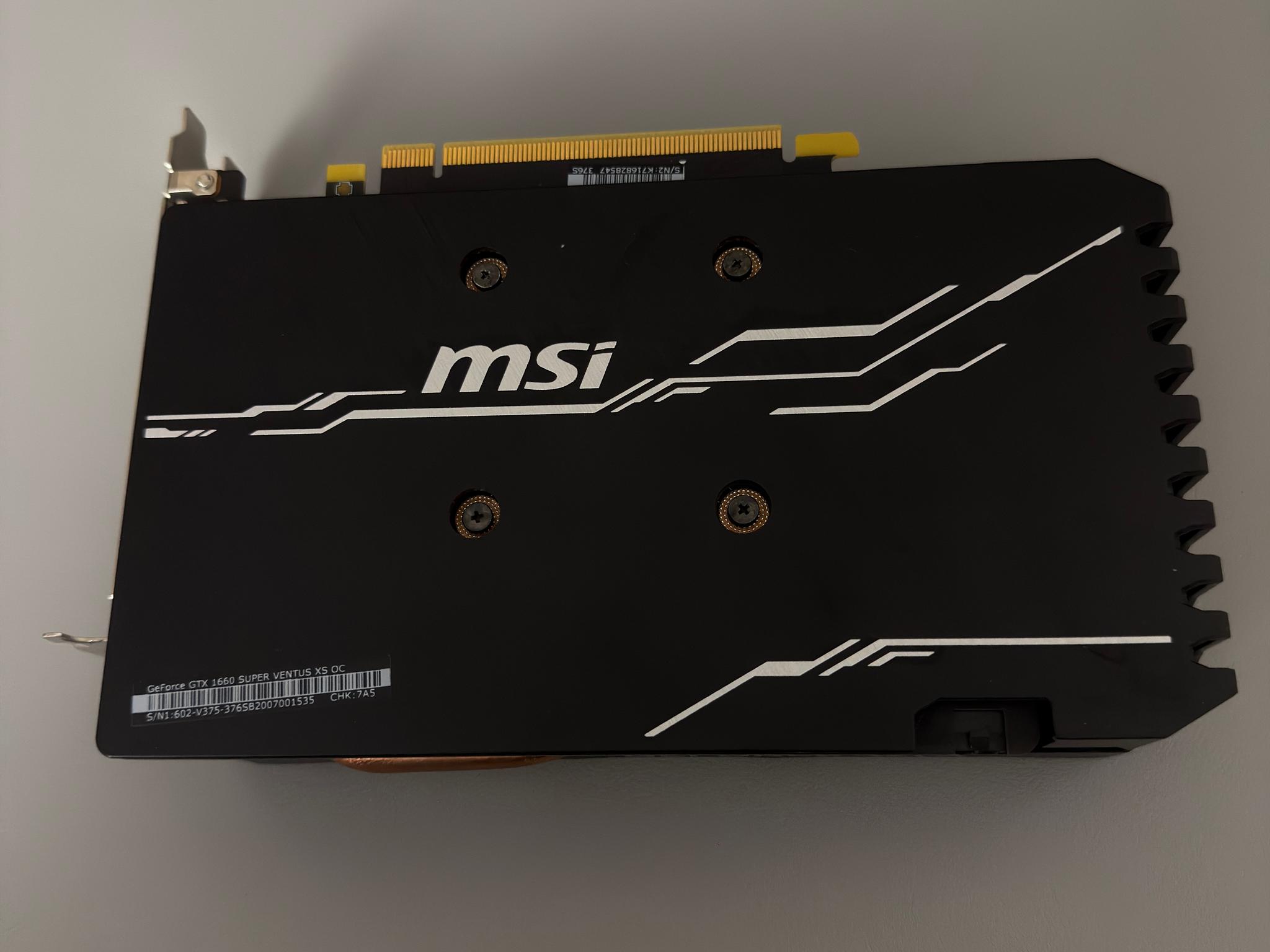 1660 SUPER NVIDIA GPU