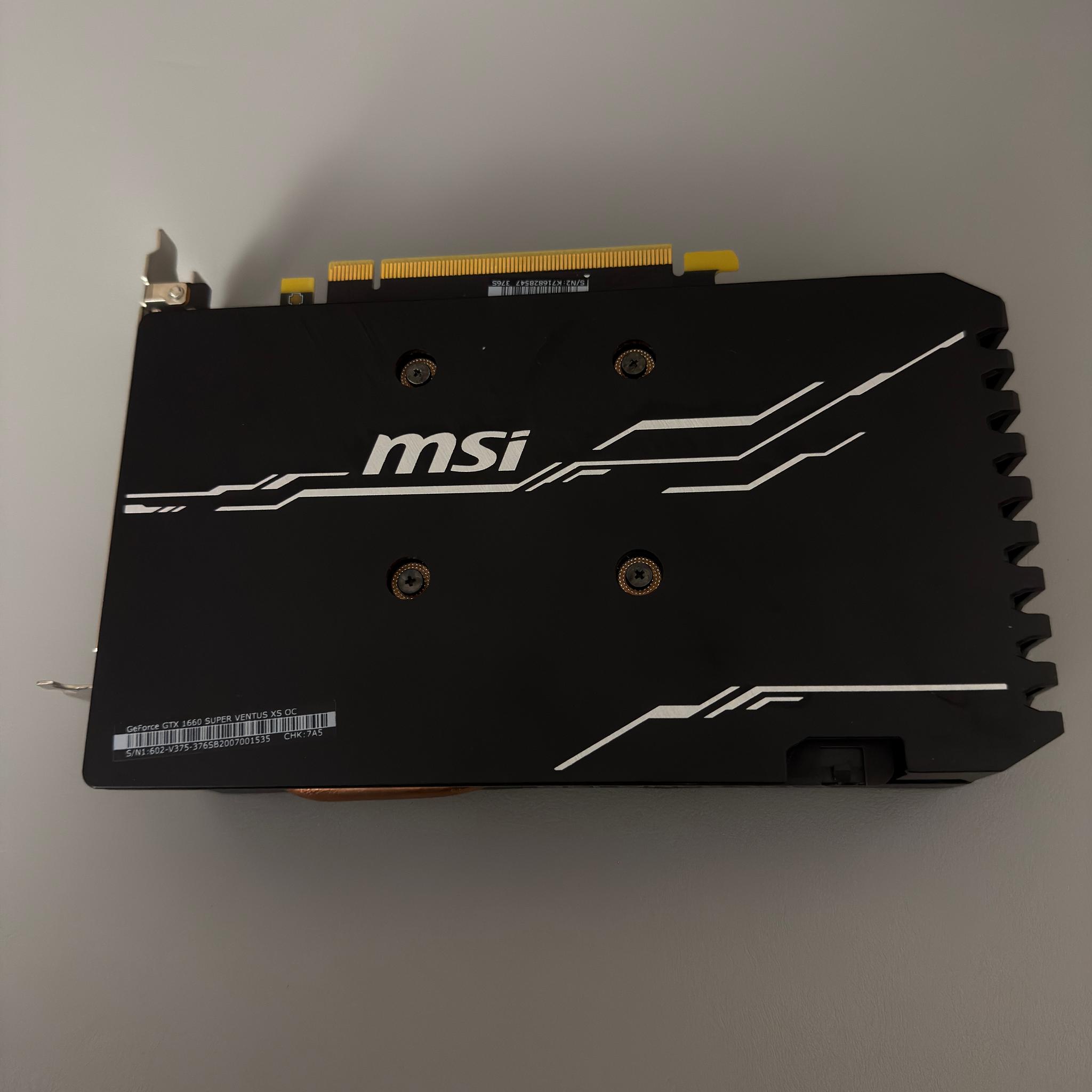 1660 SUPER NVIDIA GPU
