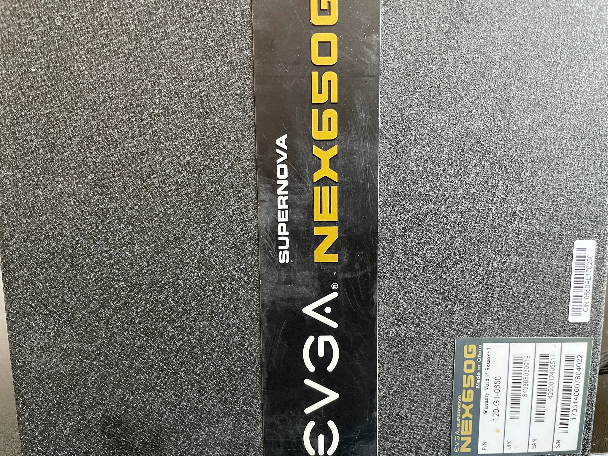 EVGA 650 G 650w 80 Plus Gold Modular Power Supply