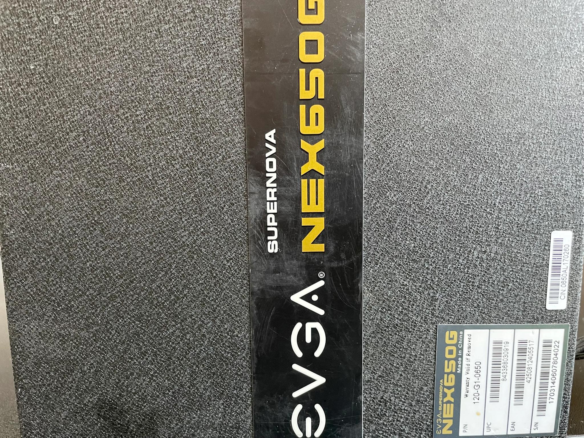 EVGA 650 G 650w 80 Plus Gold Modular Power Supply