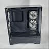 Black iBUYPOWER PC Case with Tempered Glass w/ 3 Fans