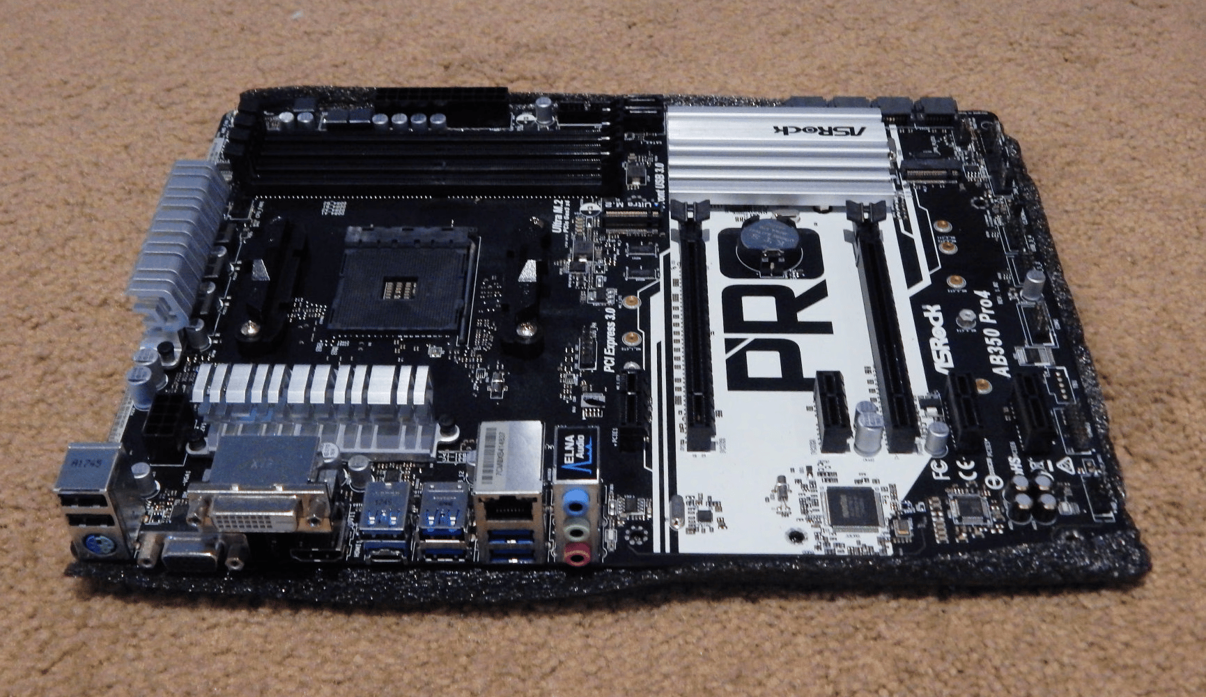 ASROCK AB350 PRO4 IN ORIGINAL PACKAGING
