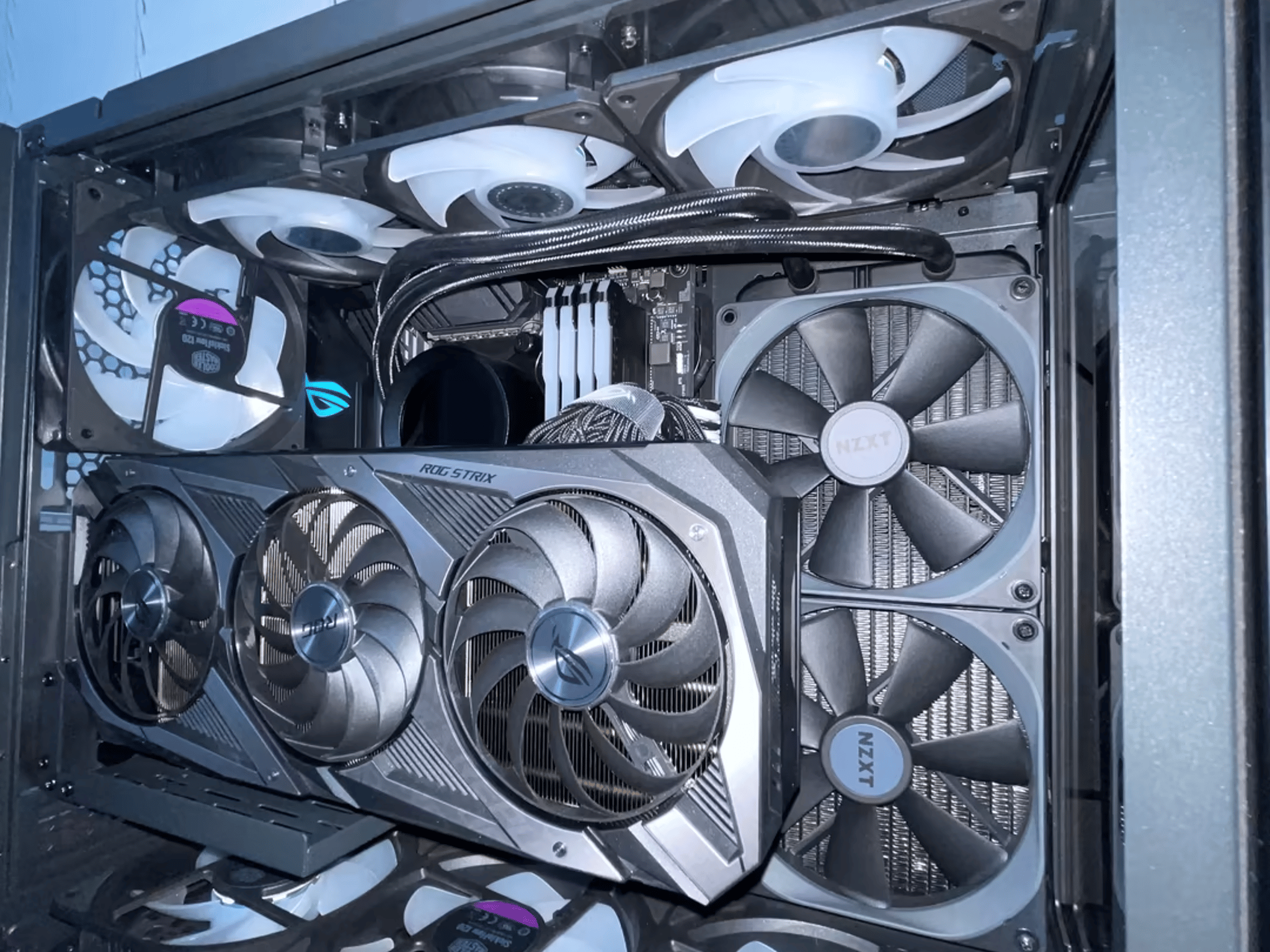 Cooler Master SickleFlow V2 ARGB Fans - Like New