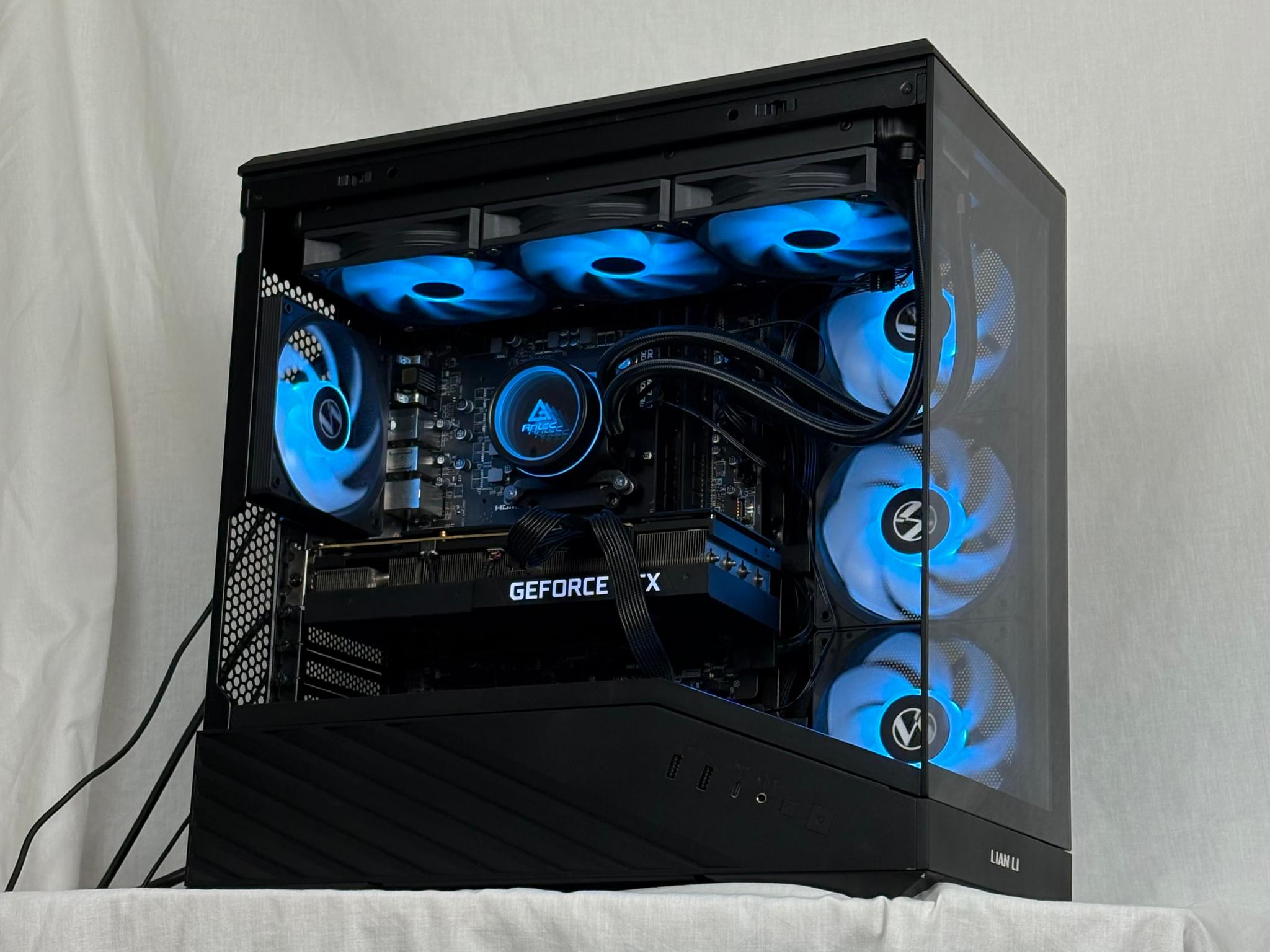 ♠️♣️ BLACK GAMING PC | RTX 3080 10GB | 2TB SSD | Ryzen 5 5600x | 32GB DDR4 | FREE SHIPPING! ♠️♣️