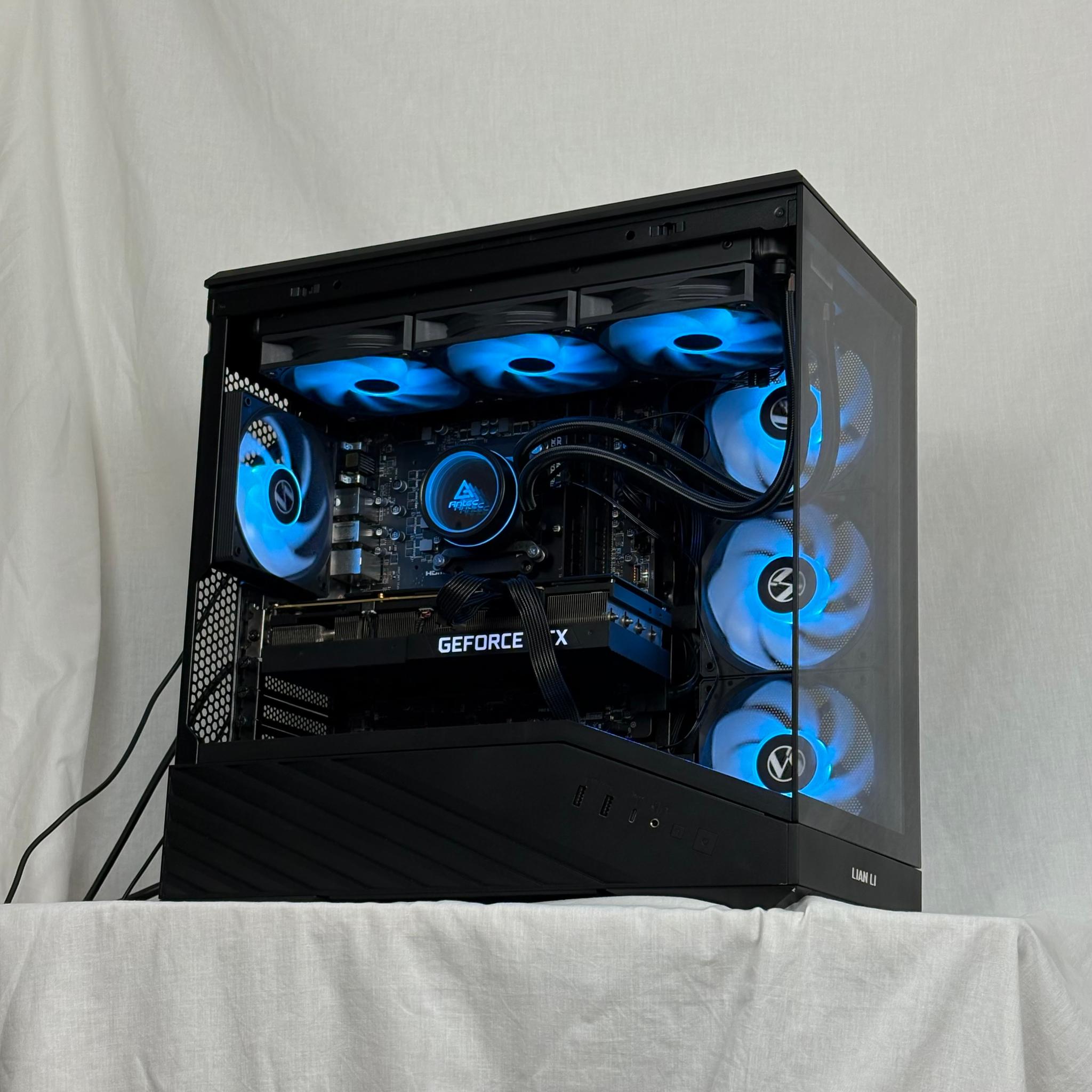♠️♣️ BLACK GAMING PC | RTX 3080 10GB | 2TB SSD | Ryzen 5 5600x | 32GB DDR4 | FREE SHIPPING! ♠️♣️