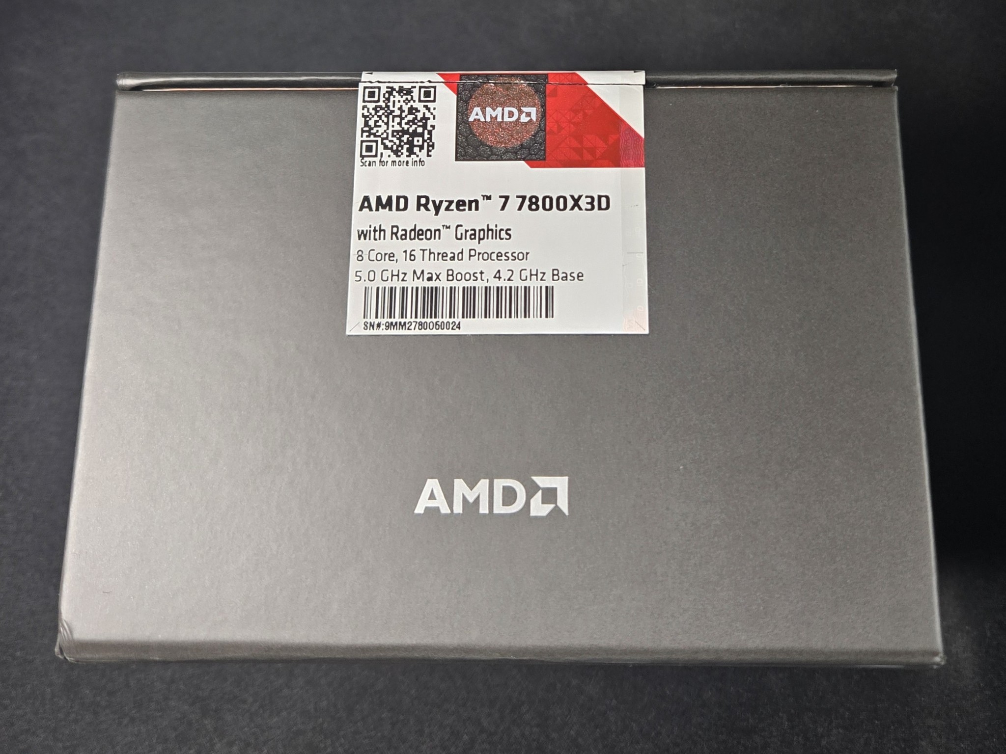 AMD Ryzen 7 7800X3D *Excellent Condition*