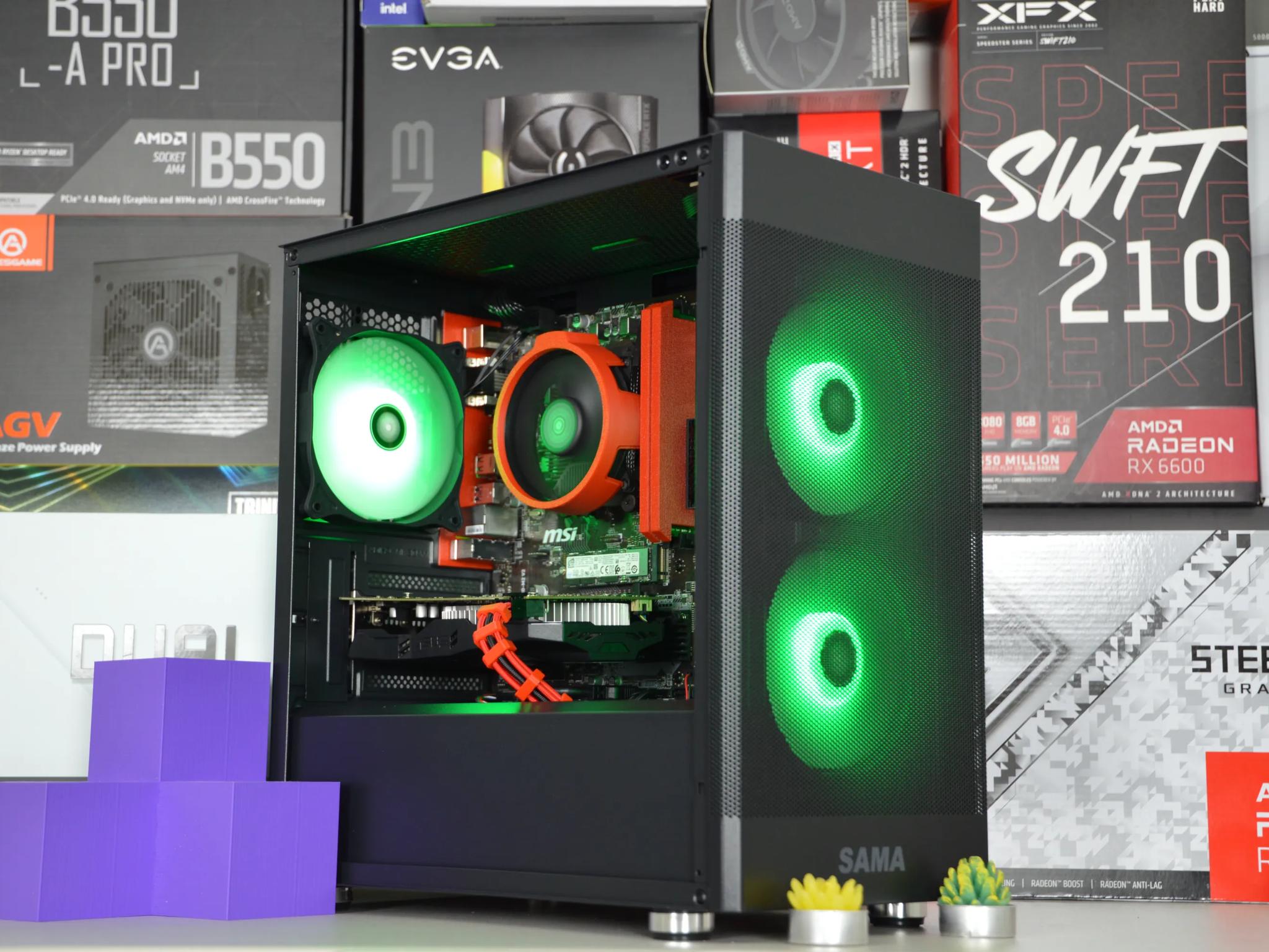 🥊130+ FPS BUDGET FORTNITE PC🥊| GTX 1060 6GB | RYZEN 3 2300X | 16GB DDR4 RAM | 512 GB SATA SSD |