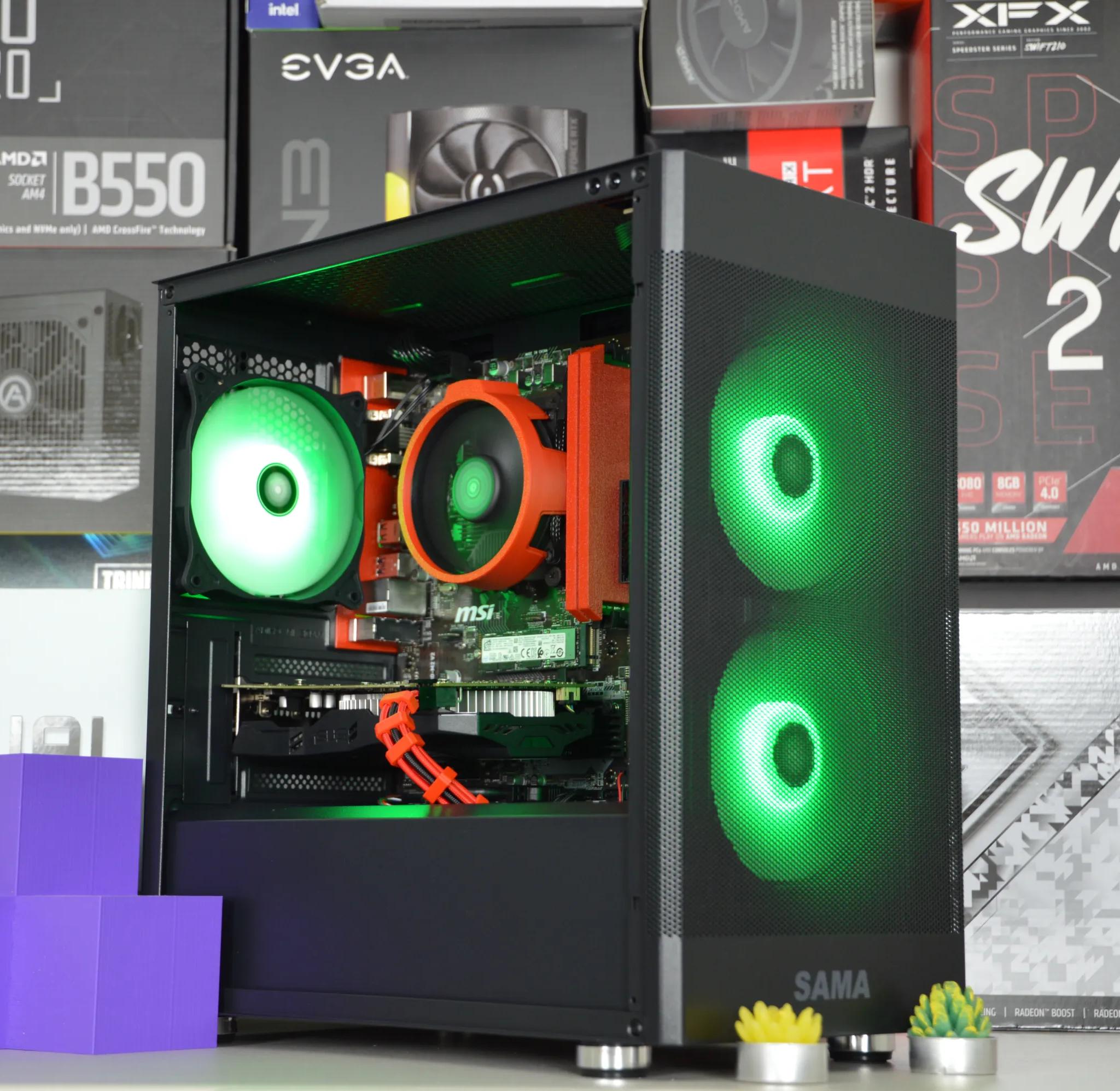 🥊130+ FPS BUDGET FORTNITE PC🥊| GTX 1060 6GB | RYZEN 3 2300X | 16GB DDR4 RAM | 512 GB SATA SSD |