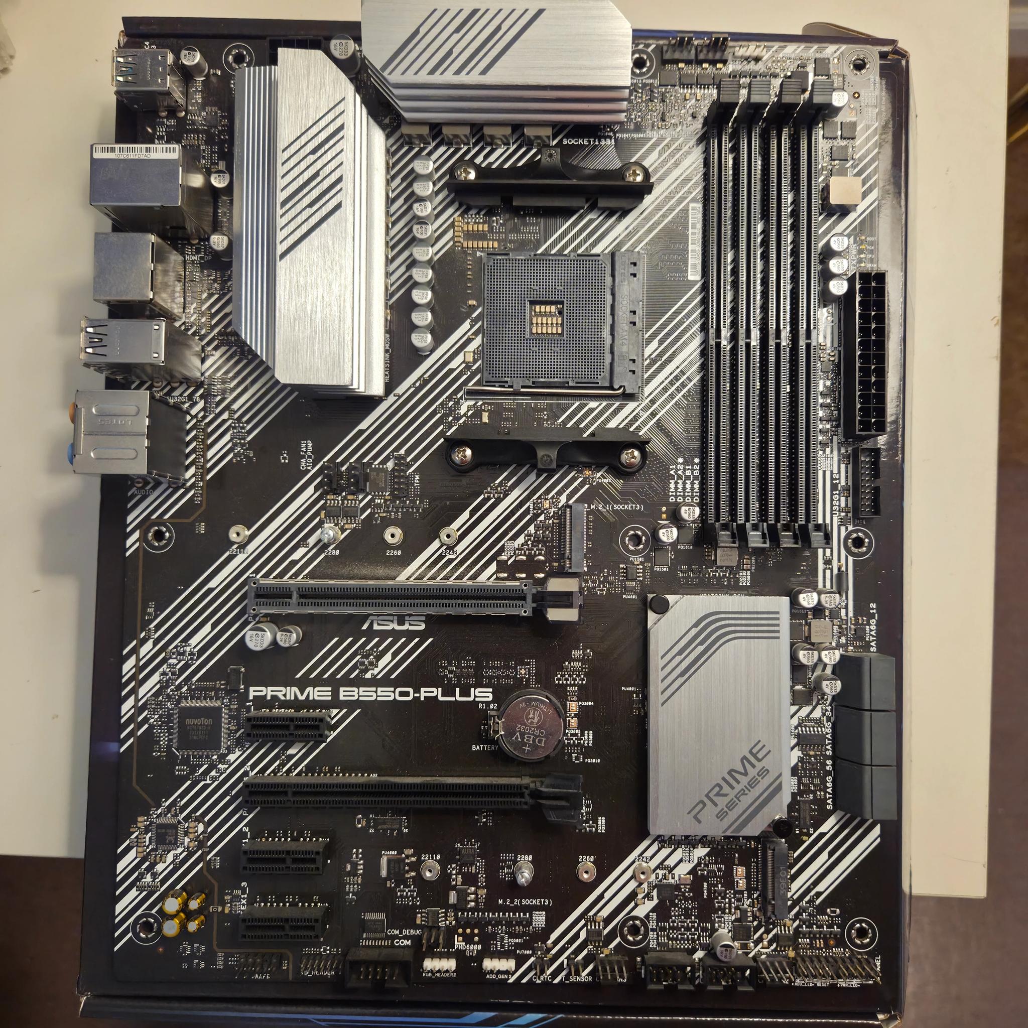 ASUS Prime B550 Plus AM4 ATX Motherboard