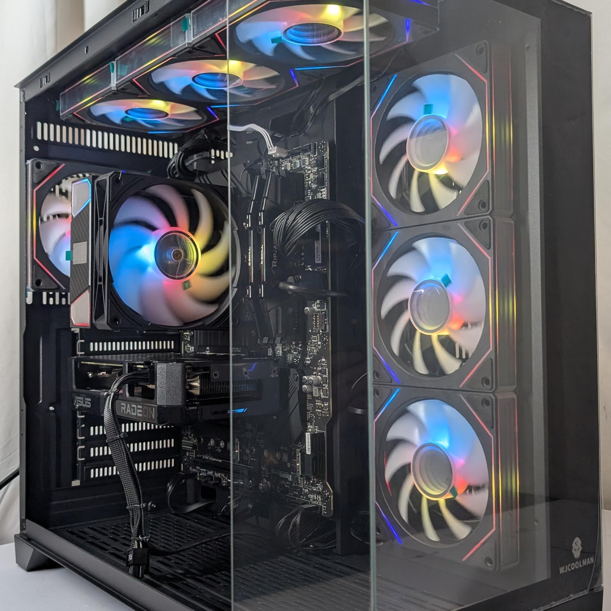 RX 9060XT 16GB | I7 12700KF | 1TB NVME | 32GB DDR4 | 750W