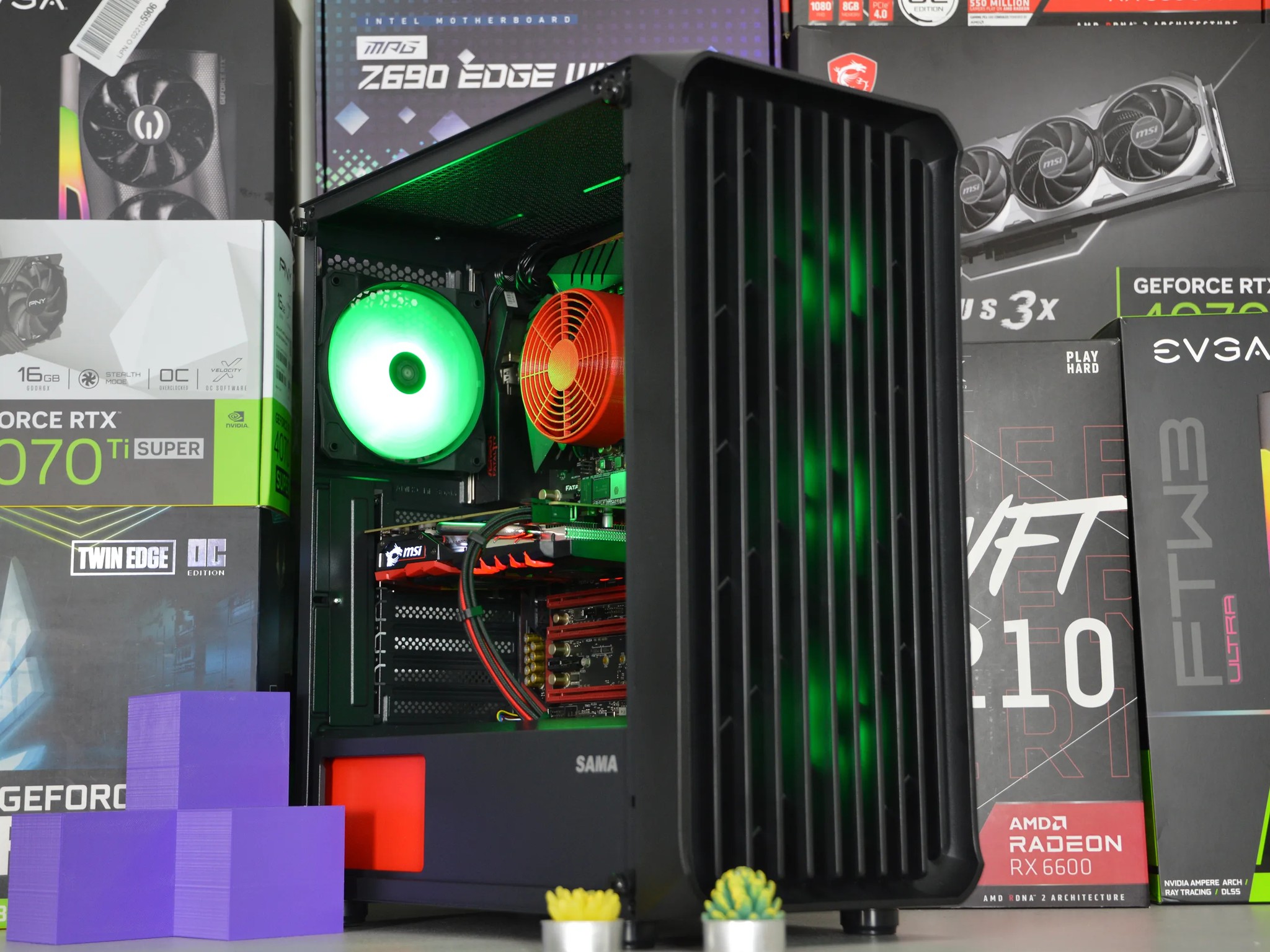 🩸🩸| GTX 1050Ti 4GB | INTEL i5 6400 | 16GB DDR4 RAM | 1TB NVME SSD | Blood Oath 5.0 |