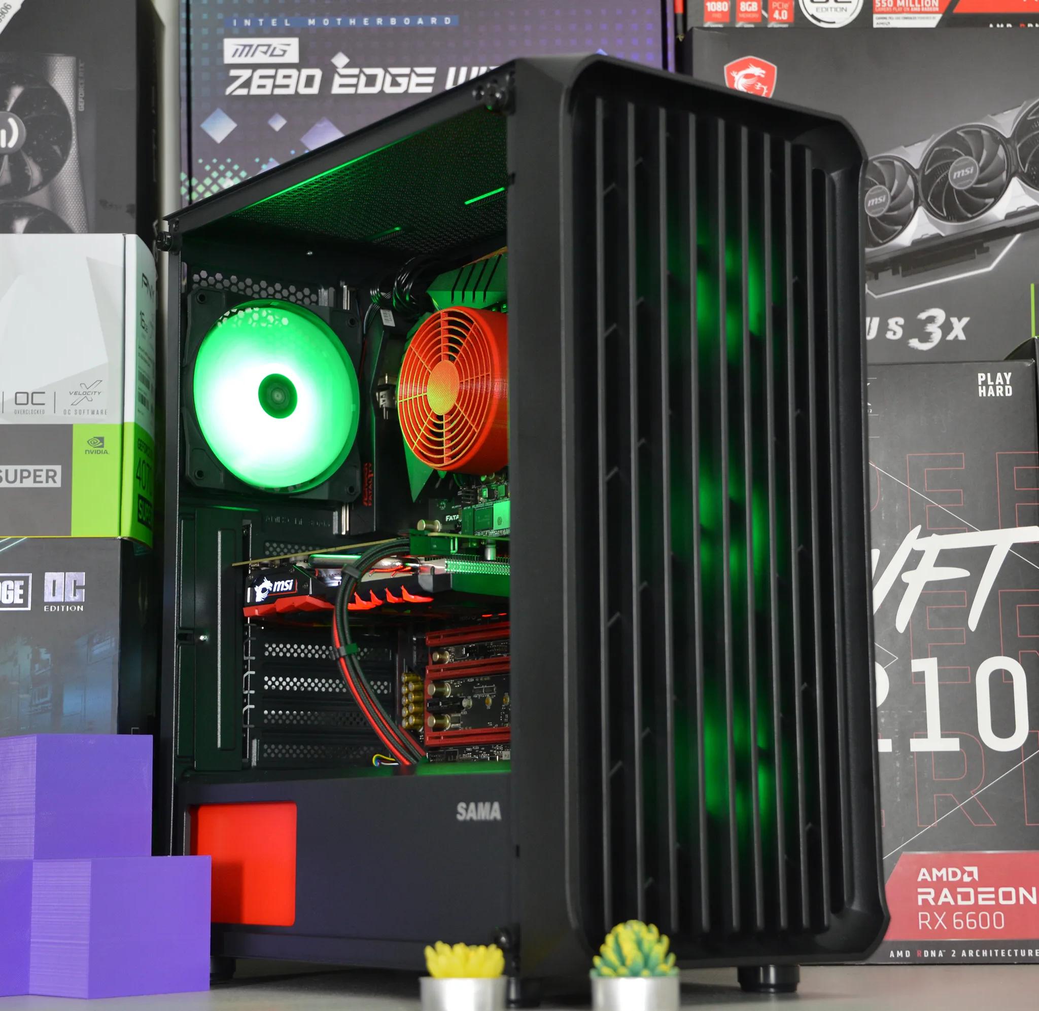 🩸🩸| GTX 1050Ti 4GB | INTEL i5 6400 | 16GB DDR4 RAM | 1TB NVME SSD | Blood Oath 5.0 |