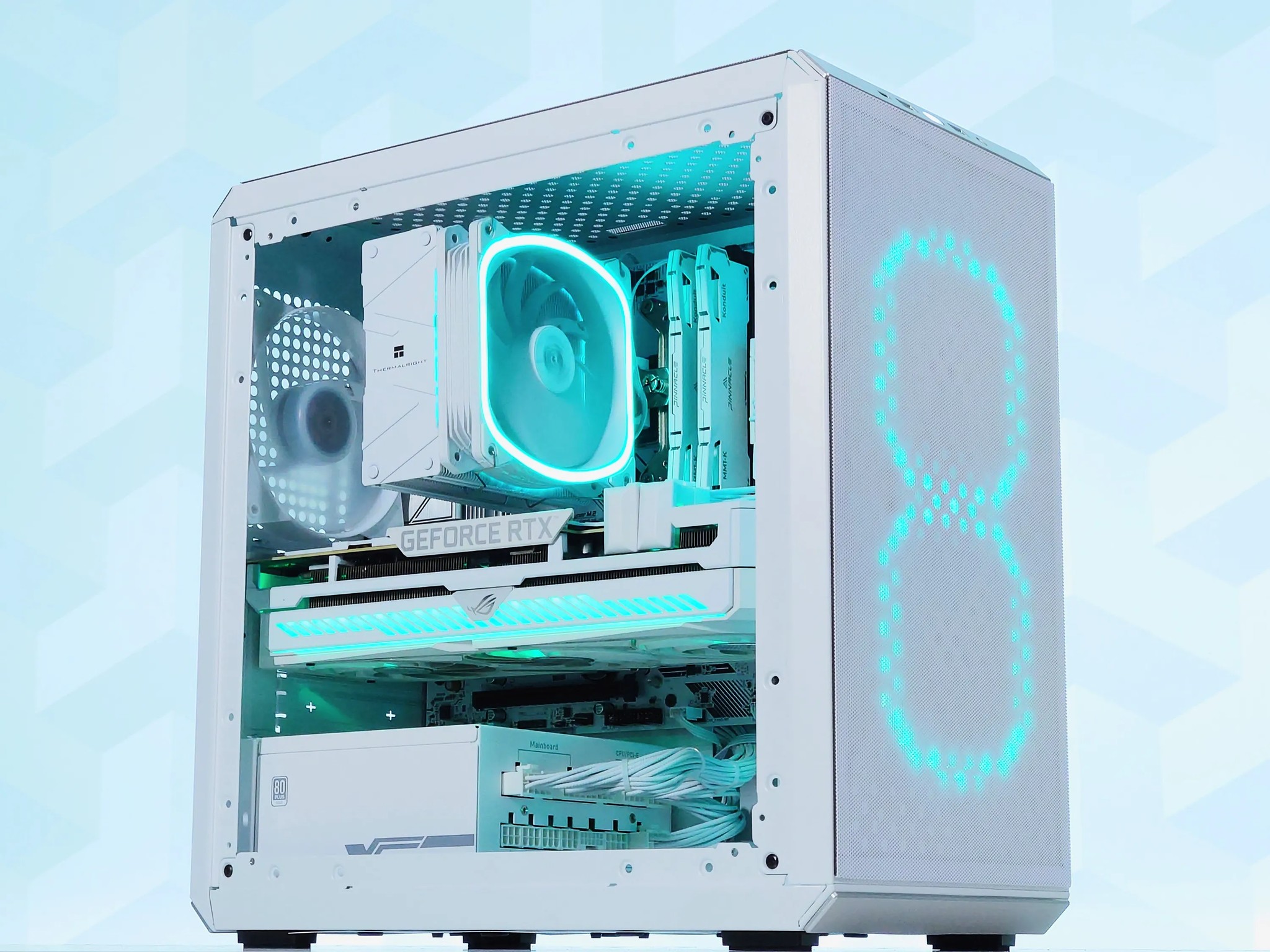 💚🤍Gaming PC▪️Nvidia RTX 3070 8GB▪️AMD Ryzen 5 5600 6 core▪️32GB DDR4 ▪️ 1TB SSD