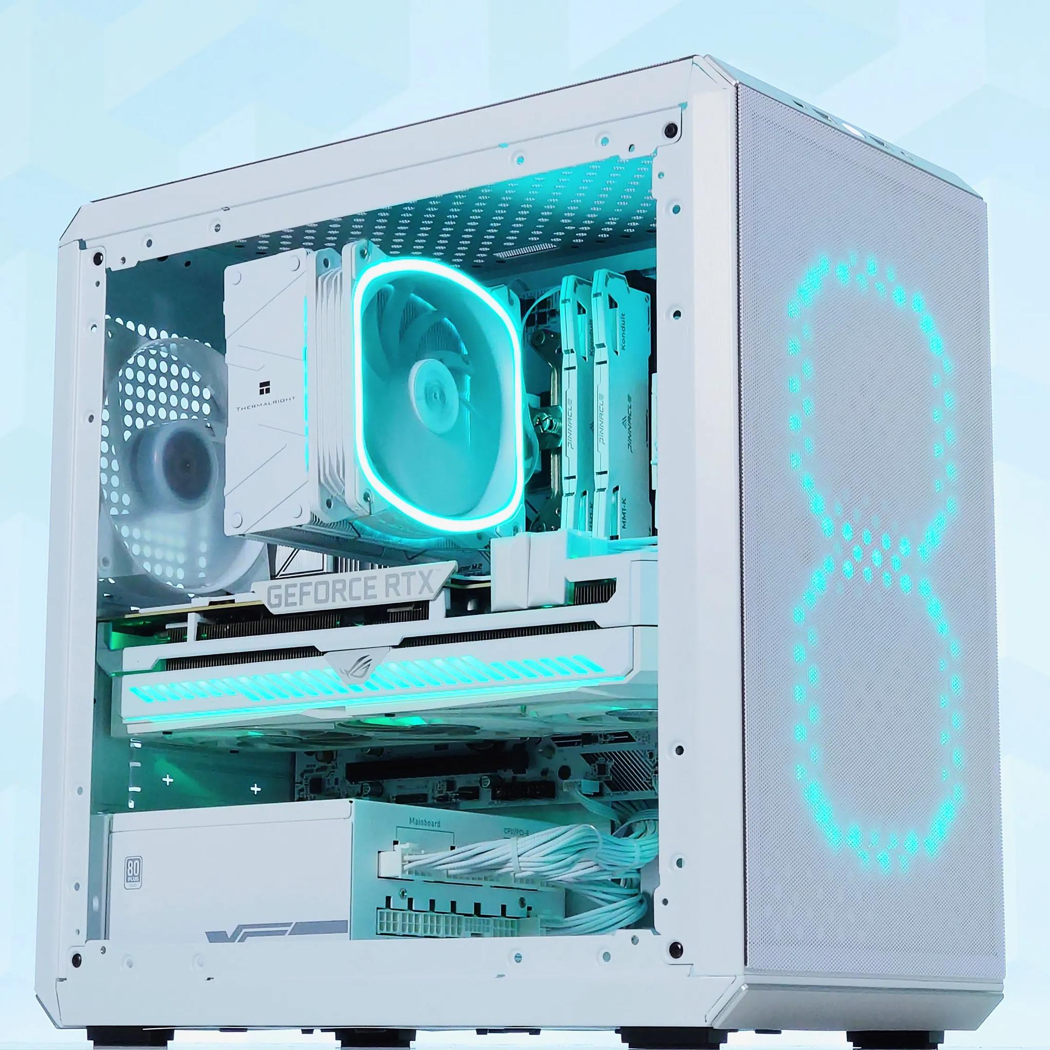 💚🤍Gaming PC▪️Nvidia RTX 3070 8GB▪️AMD Ryzen 5 5600 6 core▪️32GB DDR4 ▪️ 1TB SSD