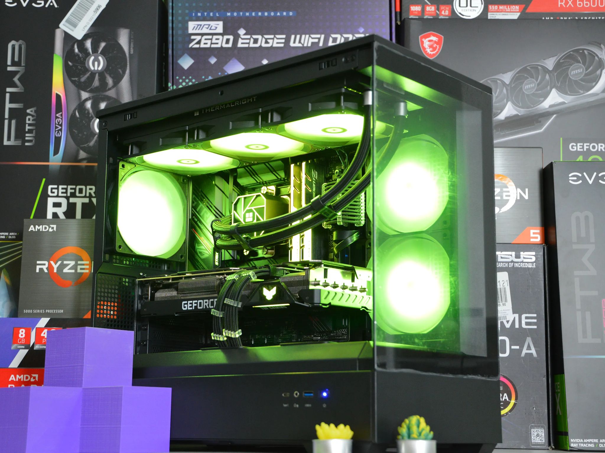 👾👾| RTX 3080 10GB| INTEL i7-11700KF | 32 GB DDR4 RAM | 1TB NVME SSD + 2TB HDD | The Beast |