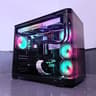 ⚫️"Midnight Halo"🌈| 4k Gaming | RX 7900GRE 16GB | Ryzen 5 7600X | 32GB 6400mt/s DDR5 | 2TB SSD+Dram