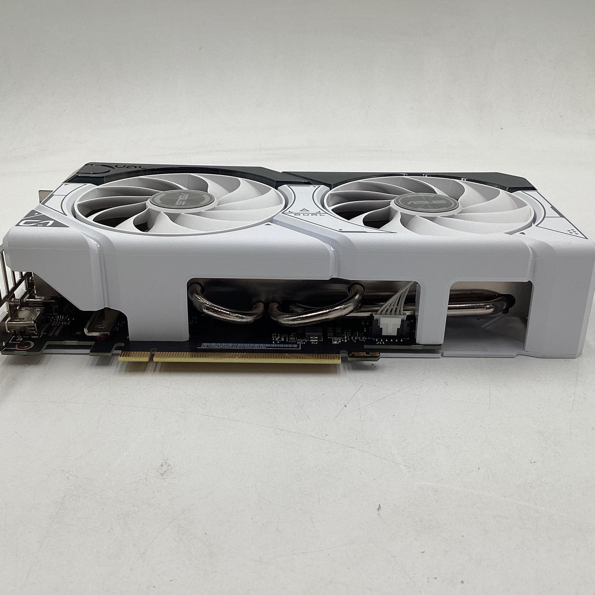Roll over image to zoom in ASUS Dual GeForce RTX™ 4060 OC White Edition 8GB GDDR6