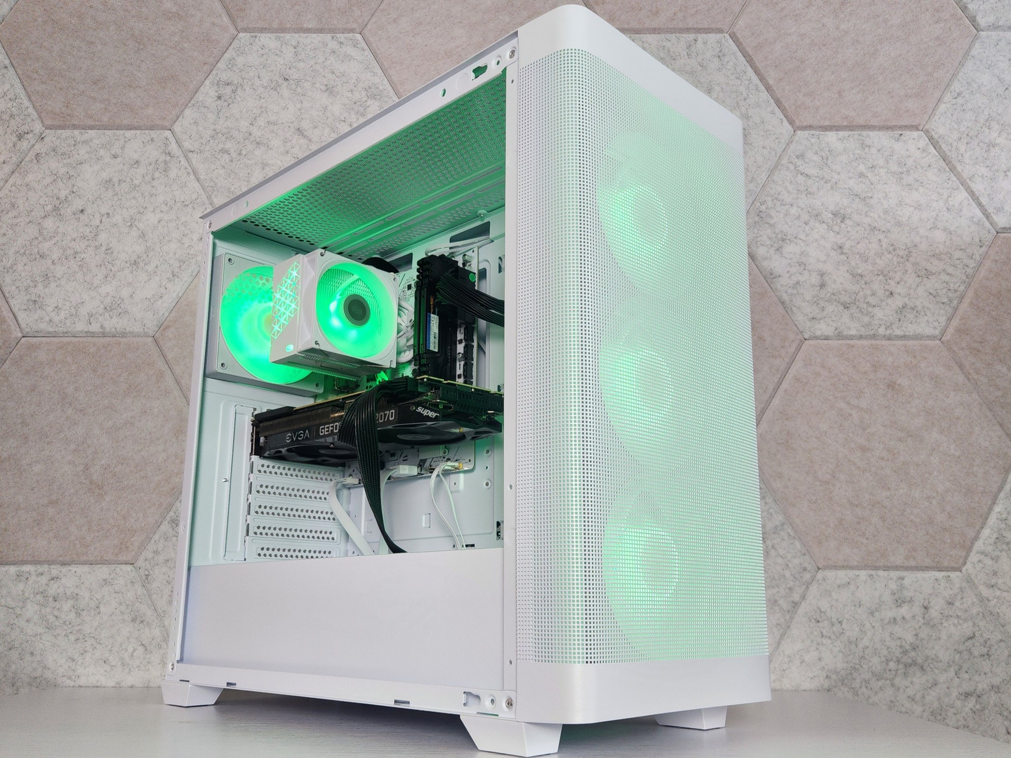 🤍NVIDIA RTX 2070 Super | Ryzen 5 3600 | 16GB DDR4 | 1TB SSD | WIFI + BT | Win11 | RGB |