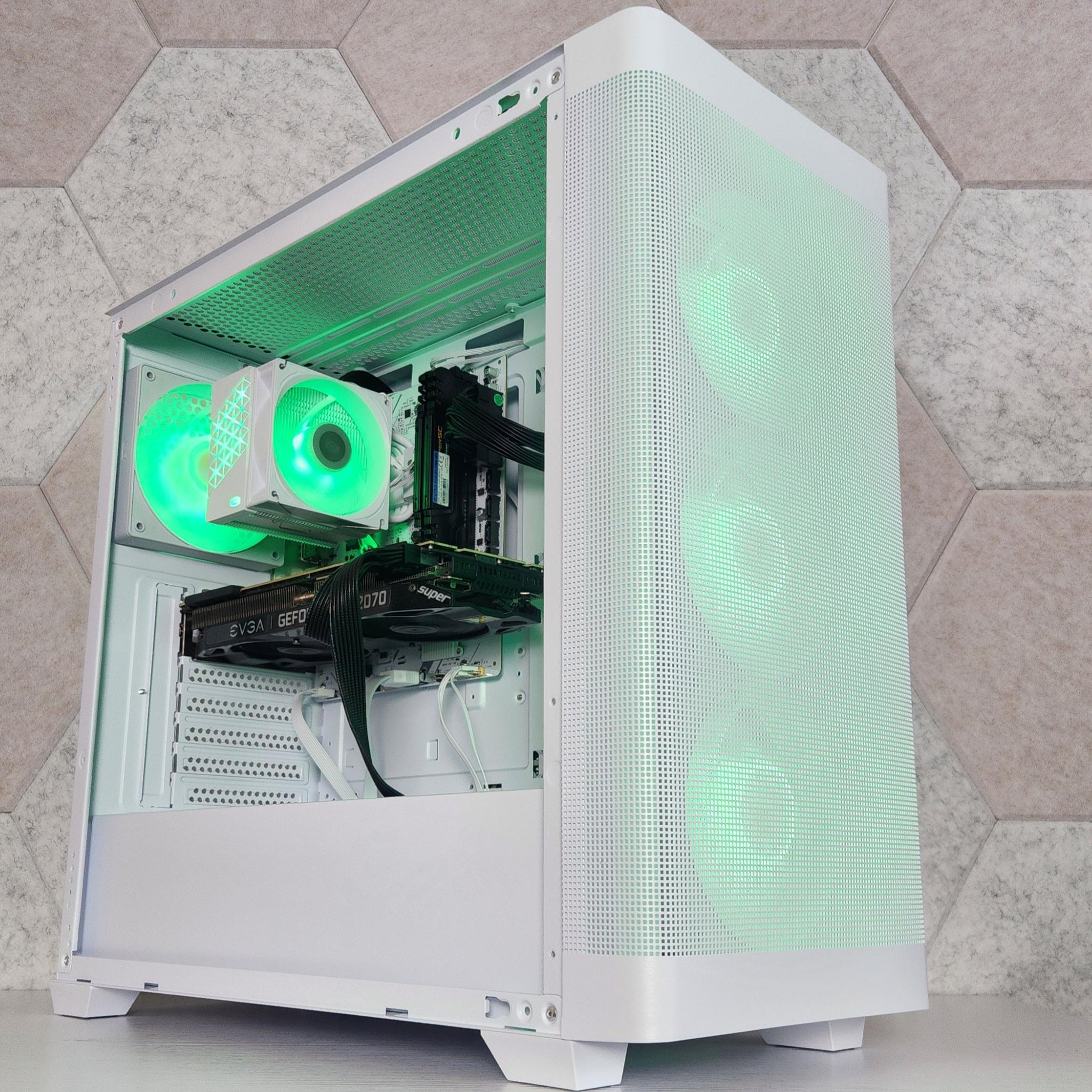 🤍NVIDIA RTX 2070 Super | Ryzen 5 3600 | 16GB DDR4 | 1TB SSD | WIFI + BT | Win11 | RGB |