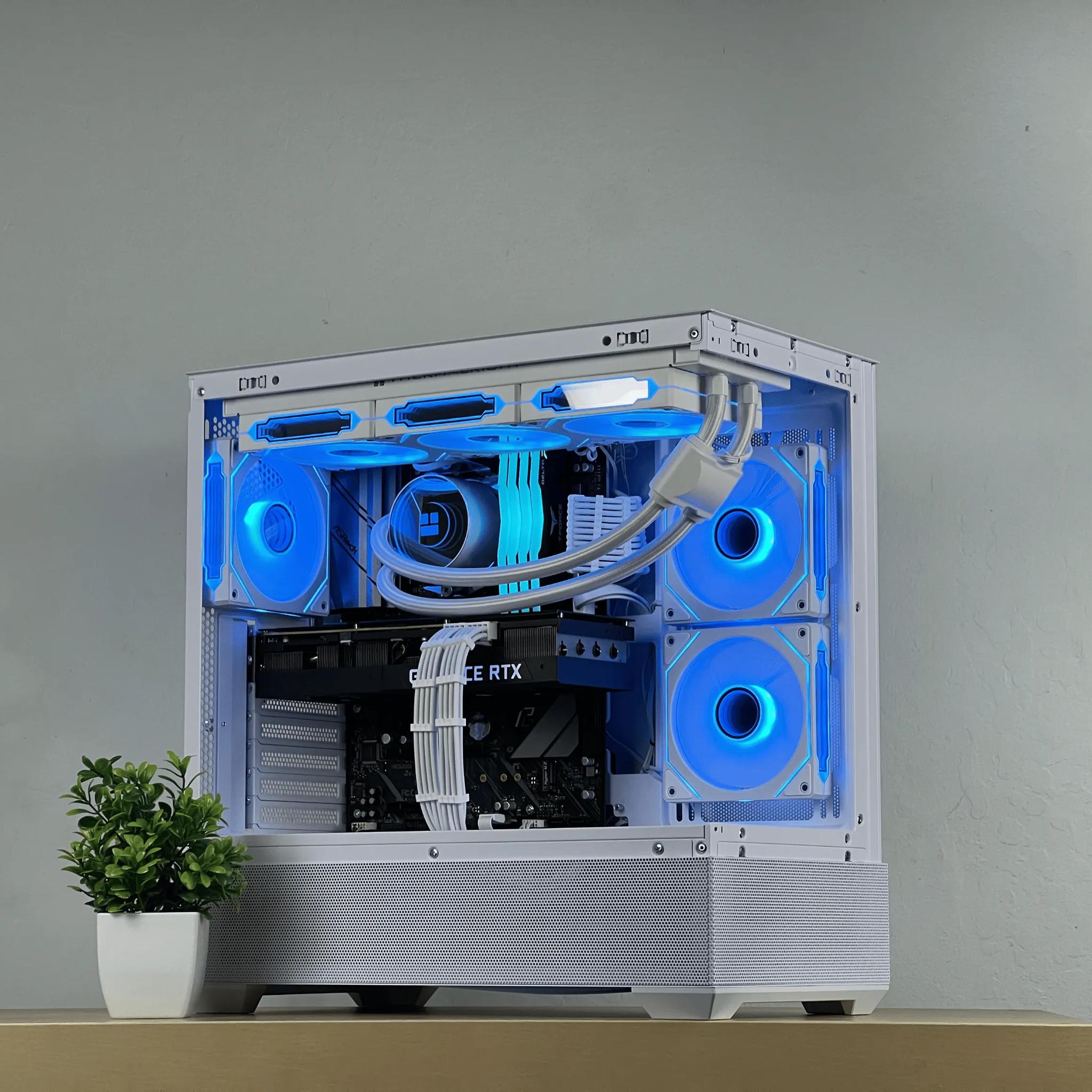 🧊1440P Gaming PC // RTX 3080 10GB // Ryzen 7 5700X // 1TB NVMe SSD // 32GB RAM | WiFi + ...