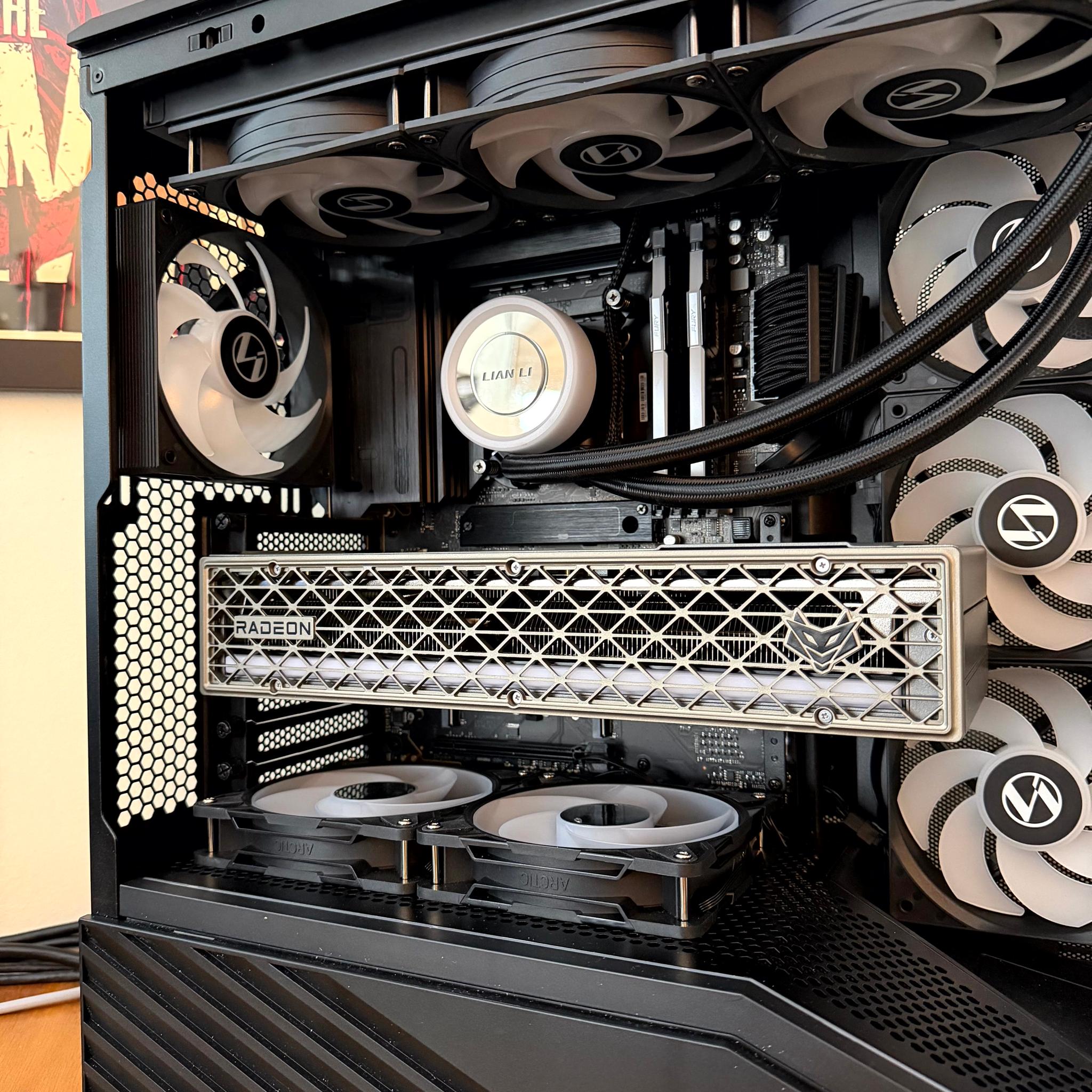 Dark Singularity II - RX 9070 XT | Ryzen 7 9800x3d | 32G @6000 MT/sec | 2TB NVME | 1000 W Platinum