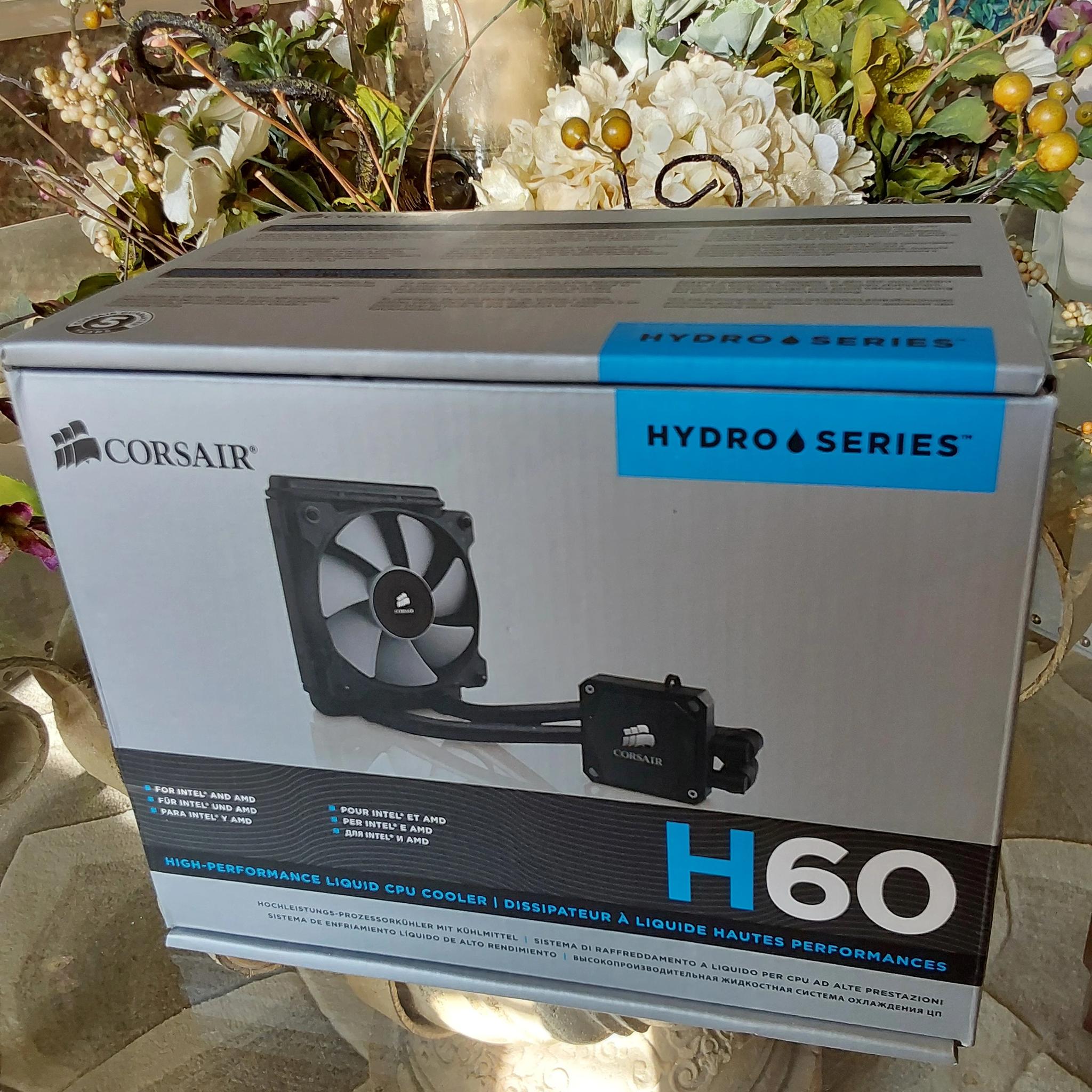 CORSAIR Hydro Series H60 (CW-9060007-WW) CPU Water Cooler