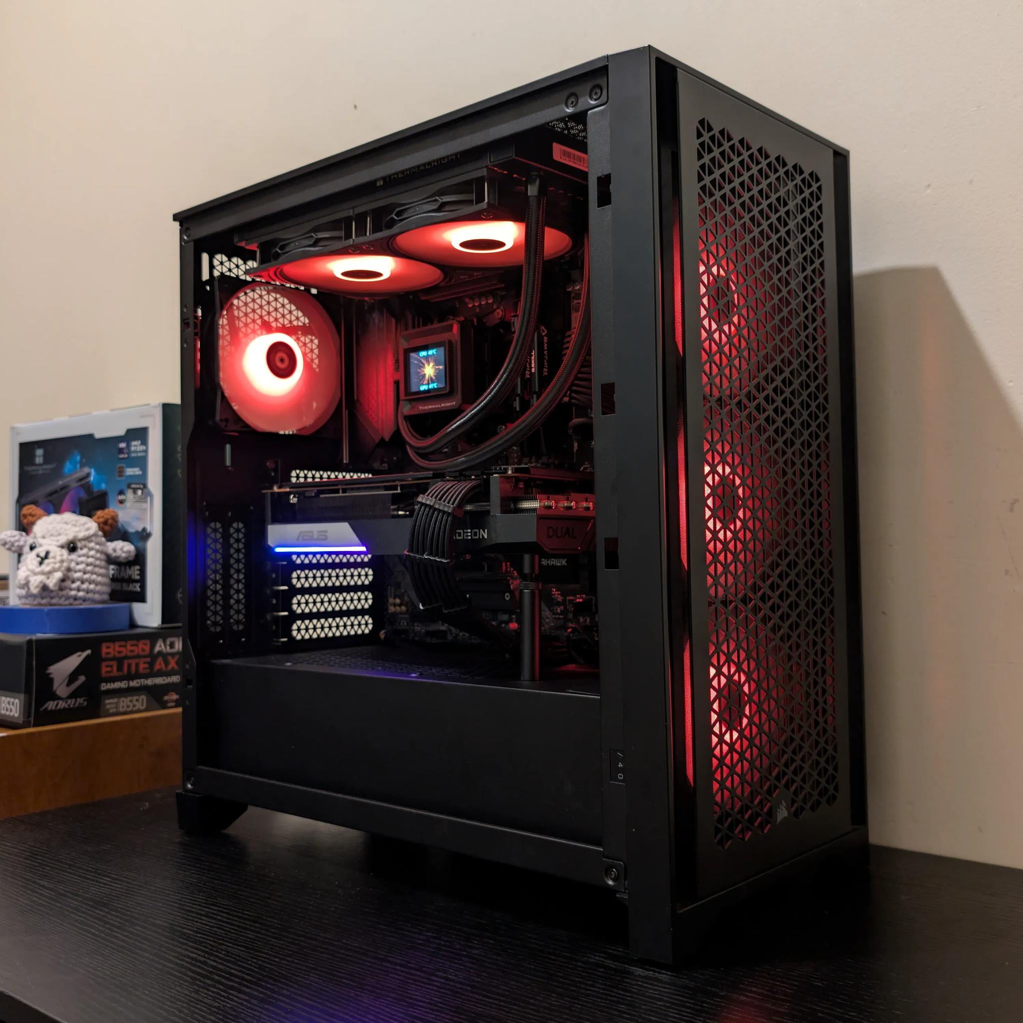 🐦‍⬛1440p Gaming Beast | RX 6750XT | Ryzen 7 5700X | 1TB SSD | 32GB RAM | WiFi 6 & Bluetooth🐦‍⬛