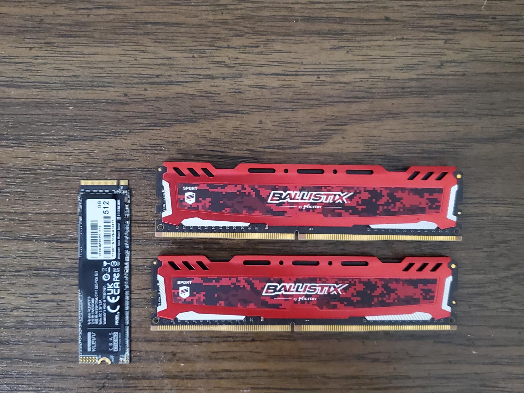 16gbs ram and 512gb ssd