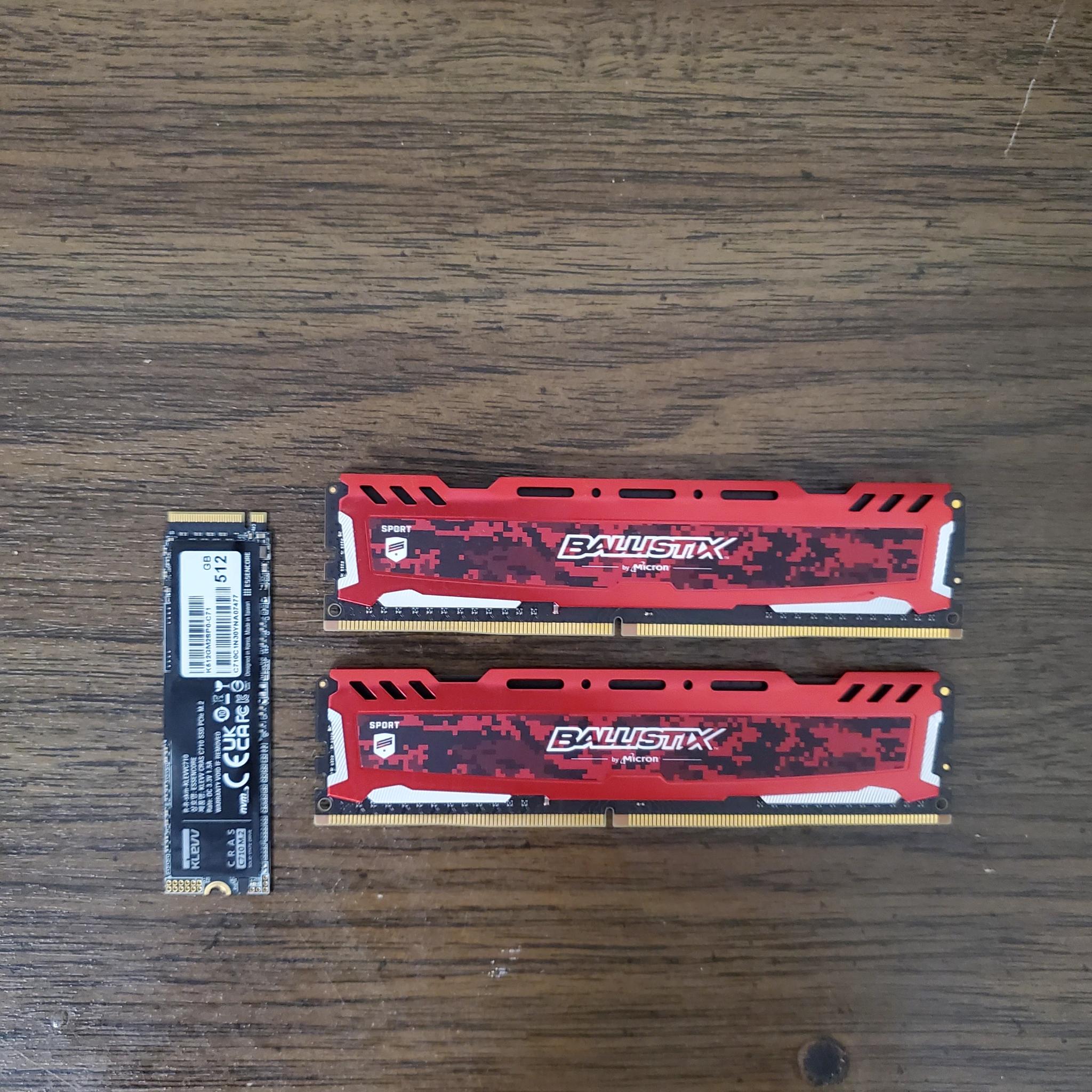 16gbs ram and 512gb ssd
