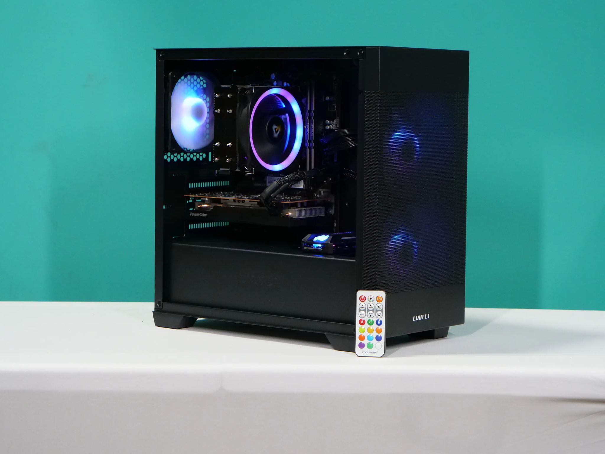 UCW Ready to Play B450 "Go into the light"  Build (R7-2700X + RX 6600 8GB + 16gb RAM + 2tb nvme)