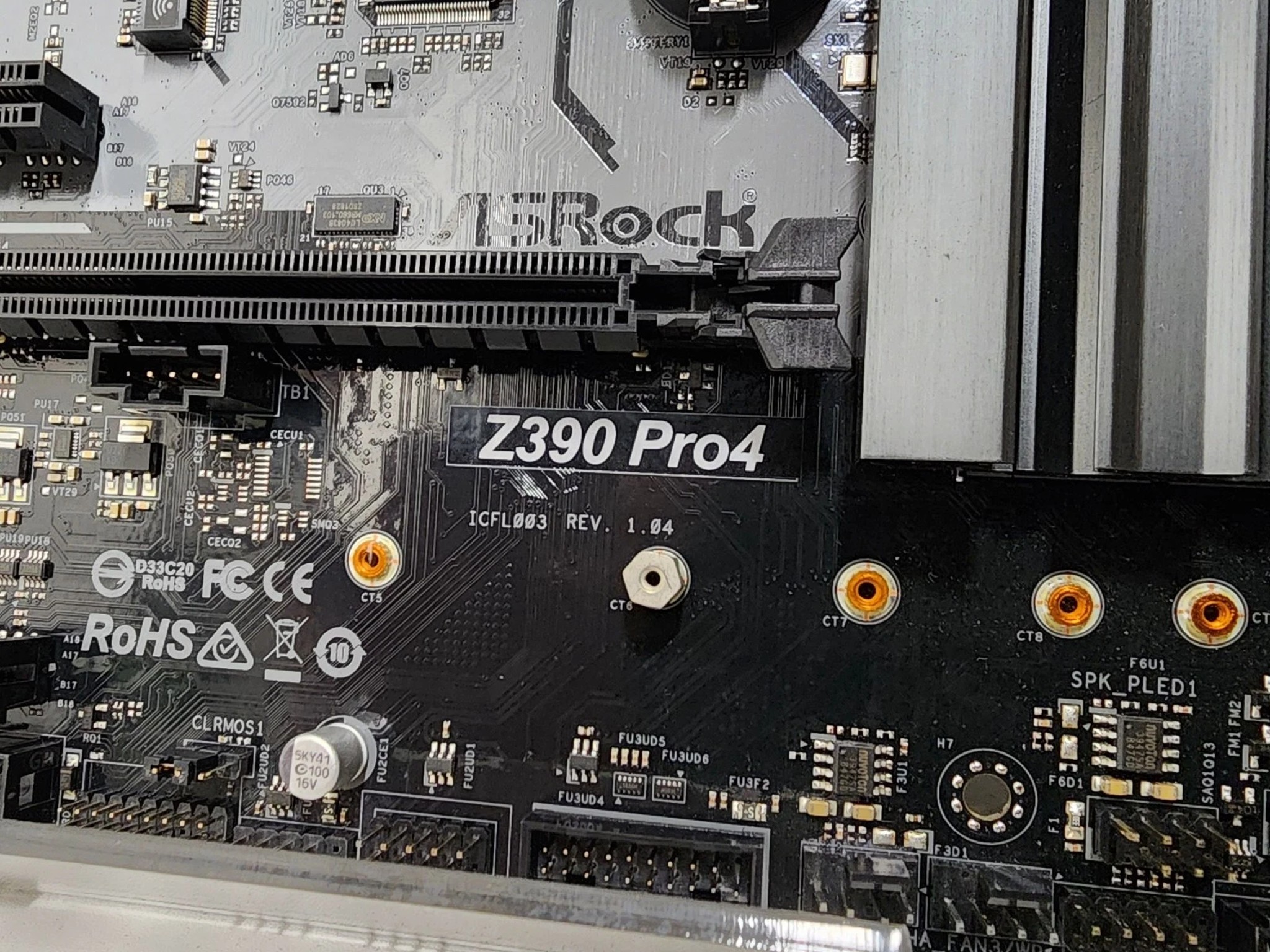 UPDATED BIOS ASROCK Z390 PRO4 LGA1151 DDR4 ATX MOTHERBOARD
