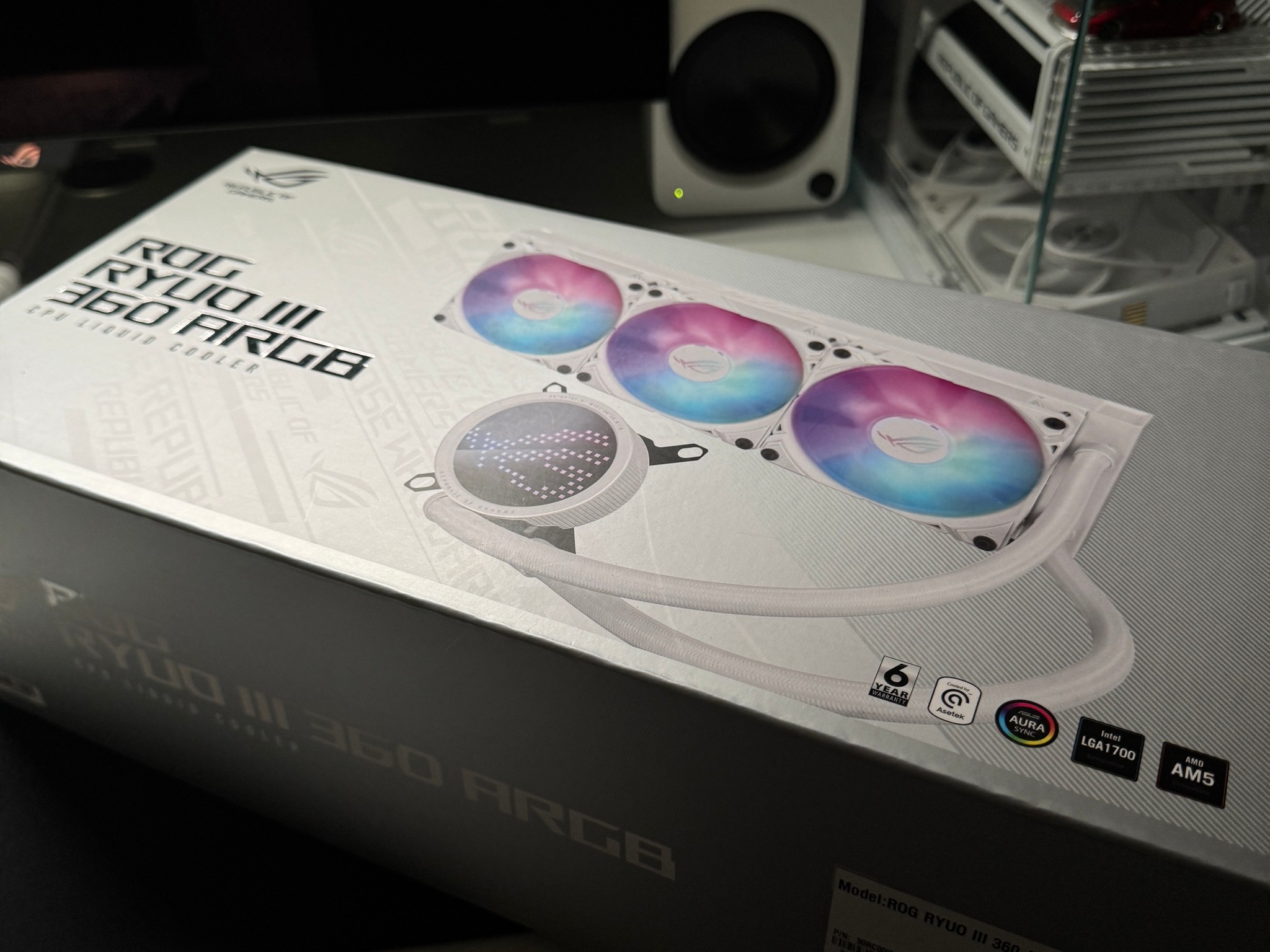 Asus ROG RYUO III 360 ARGB (White) (Used - Great Condition)