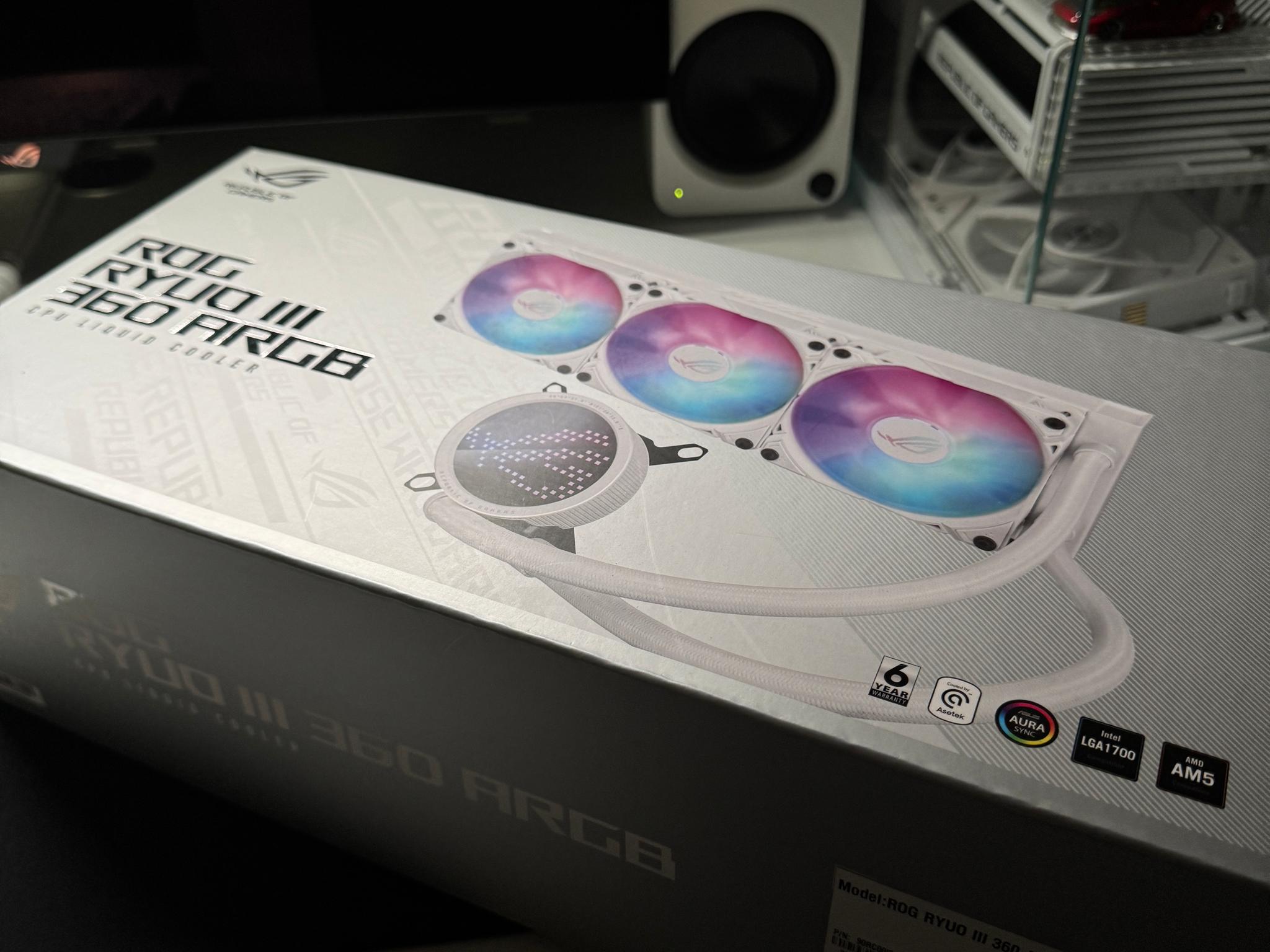 ASUS ROG RYUO III 360 ARGB White Edition - Image 2