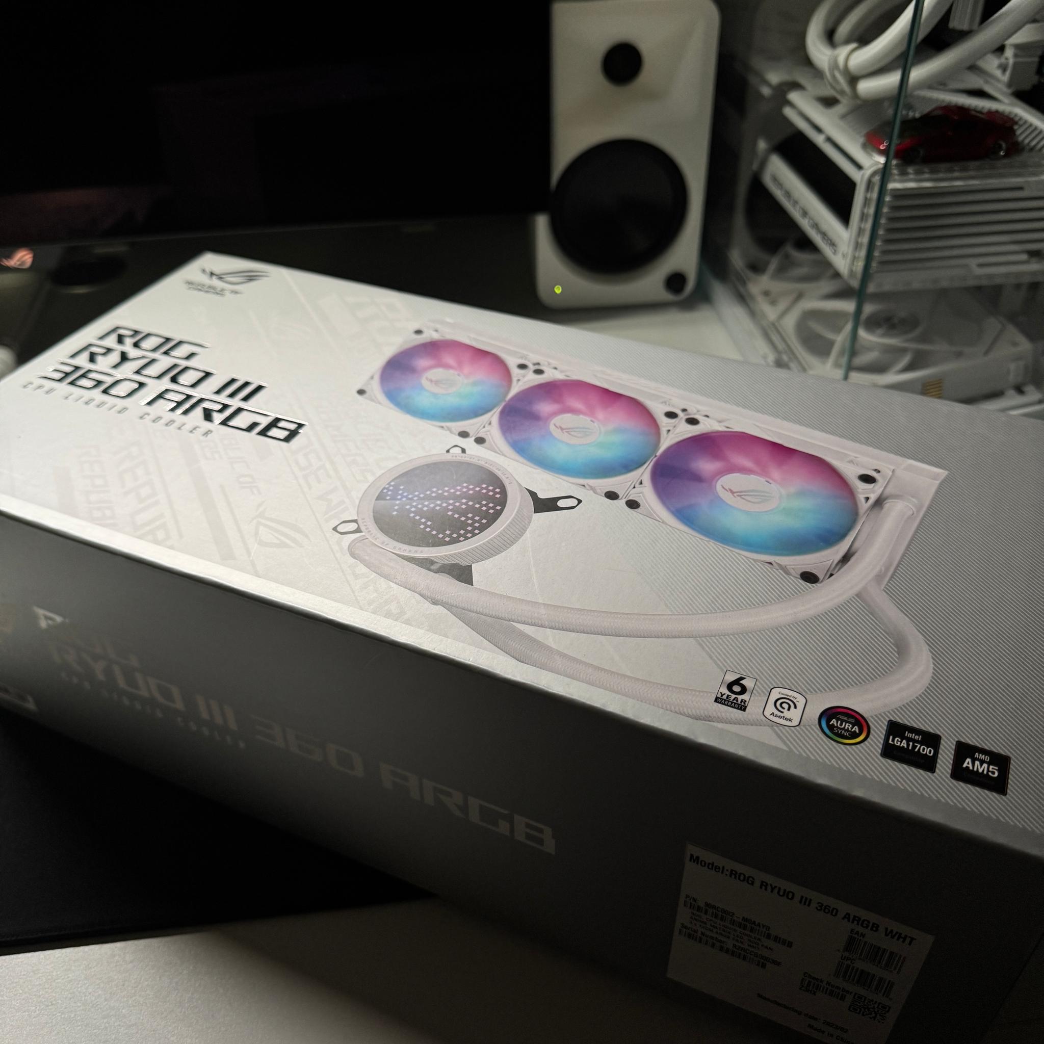Asus ROG RYUO III 360 ARGB (White) (Used - Great Condition)